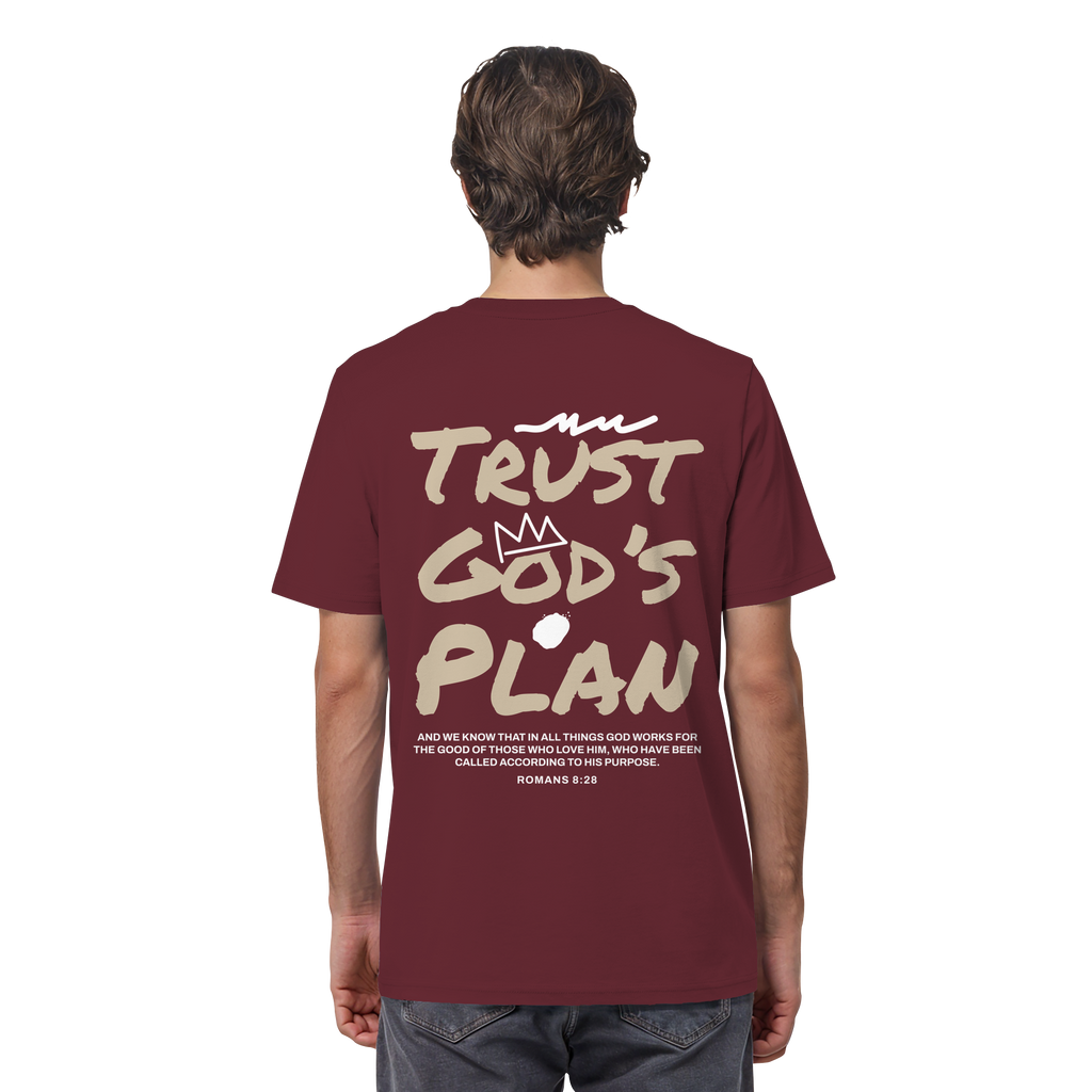 TRUST GOD´S PLAN - T-Shirt Bio Baumwolle
