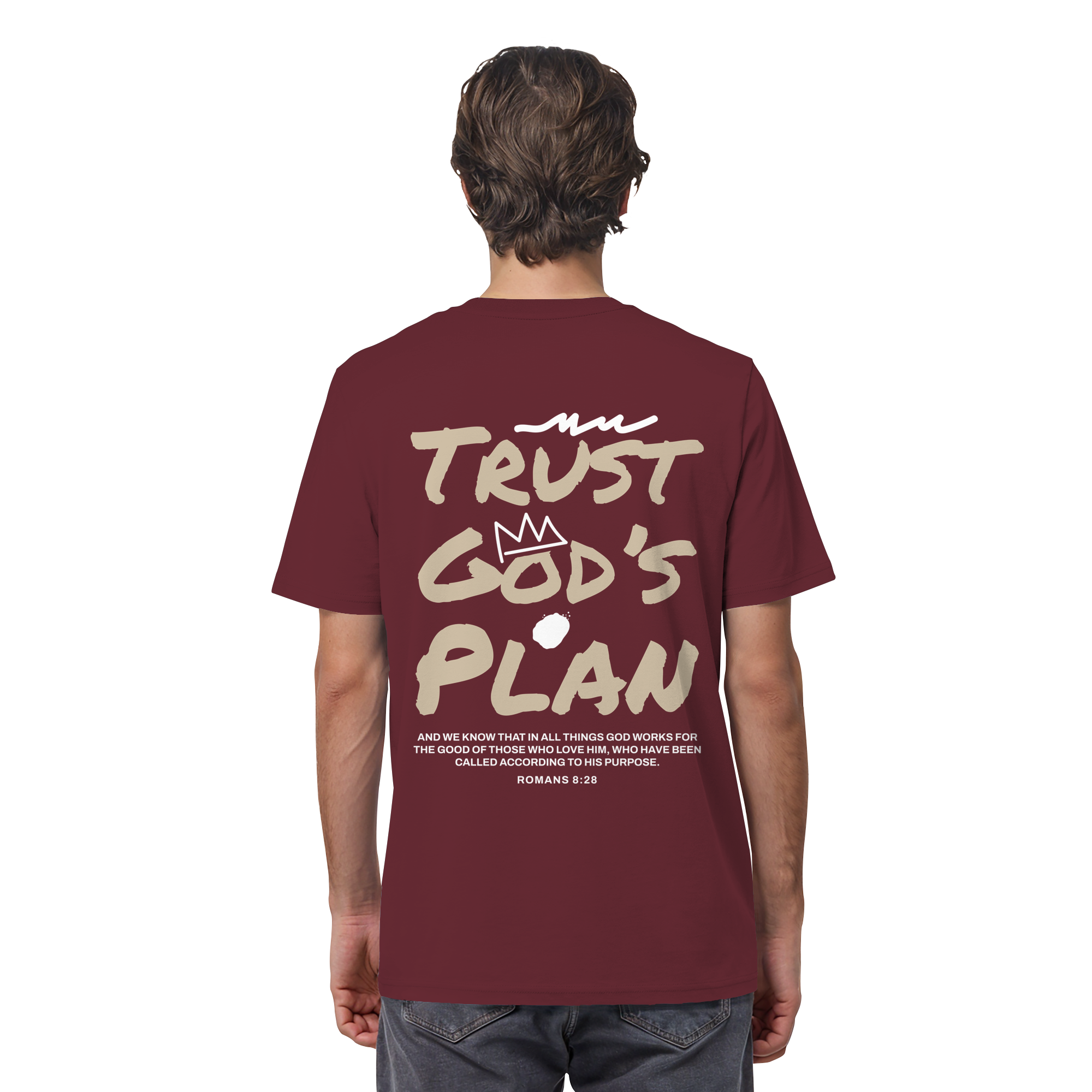 TRUST GOD´S PLAN - T-Shirt Bio Baumwolle