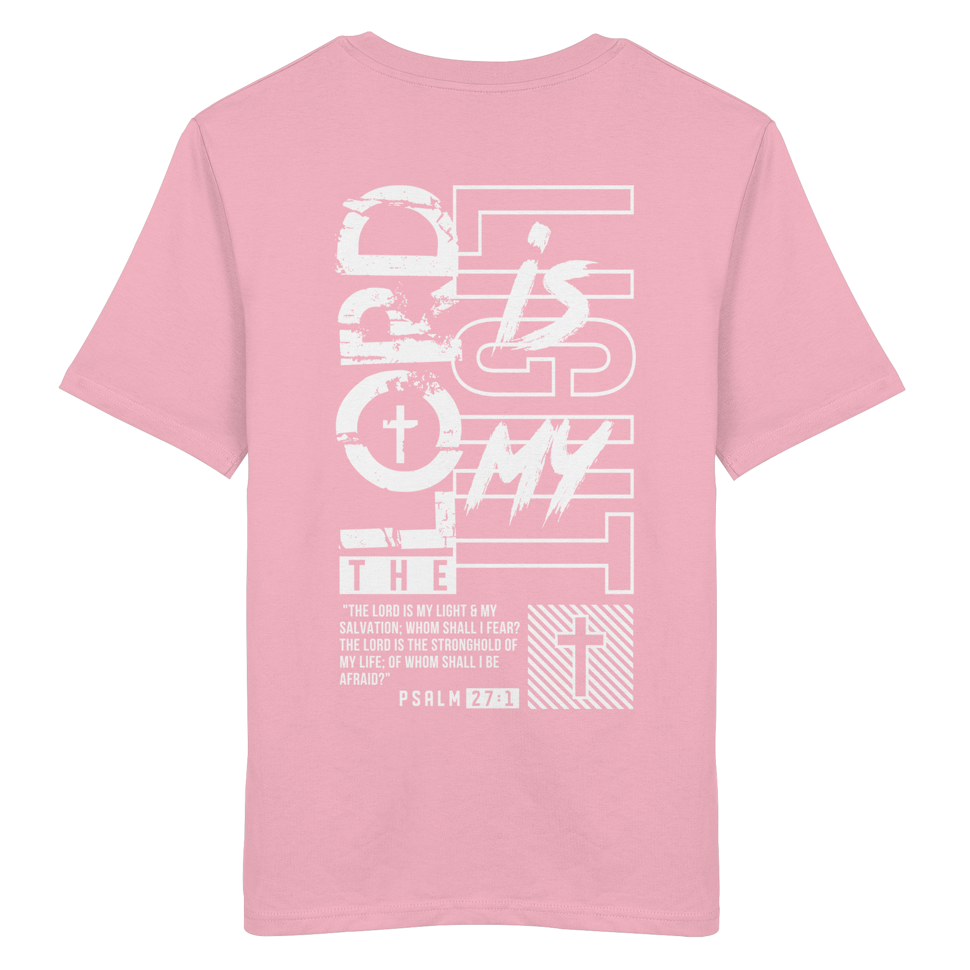 THE LORD IS MY LIGHT - T-Shirt Bio Baumwolle