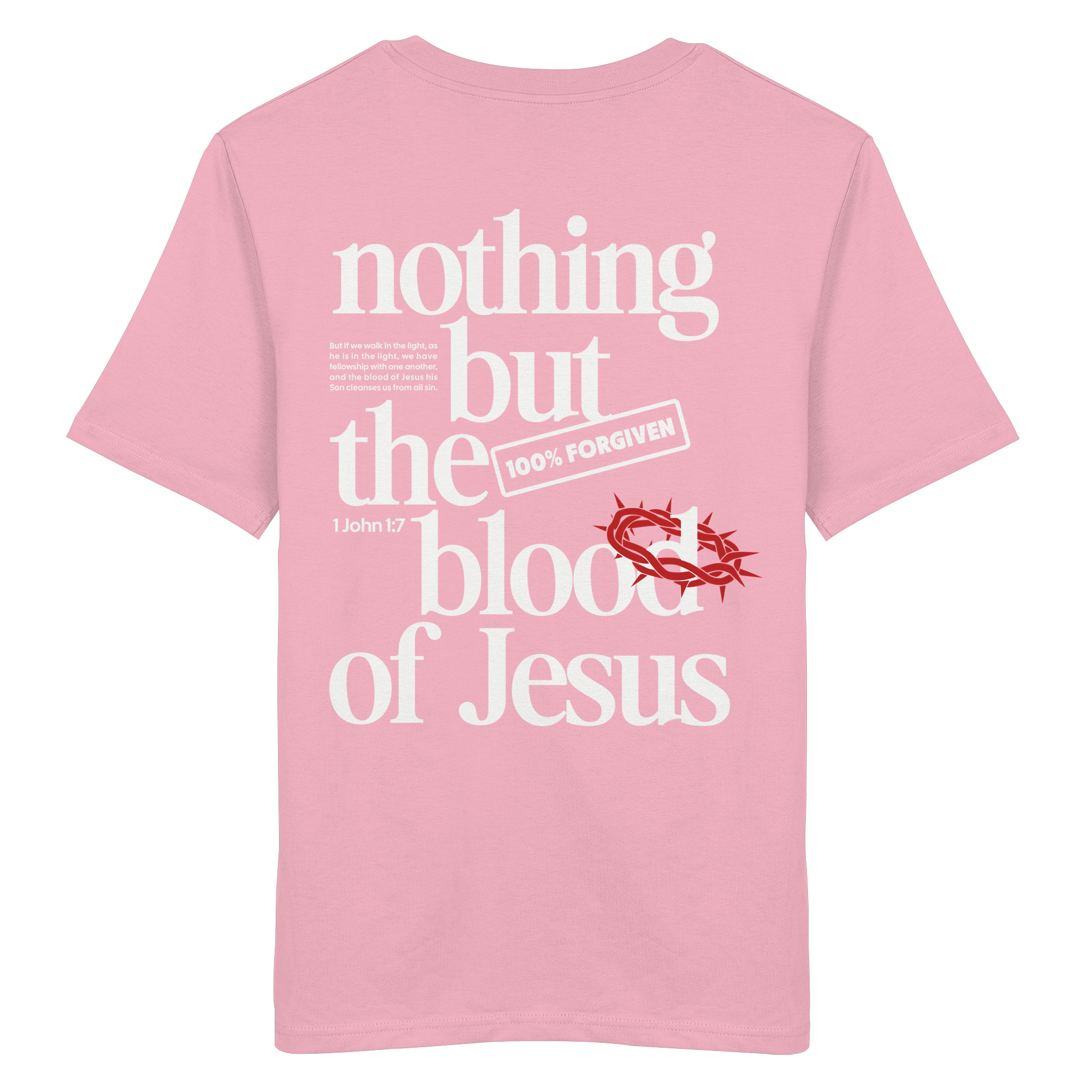 THE BLOOD OF JESUS - T-Shirt Bio Baumwolle
