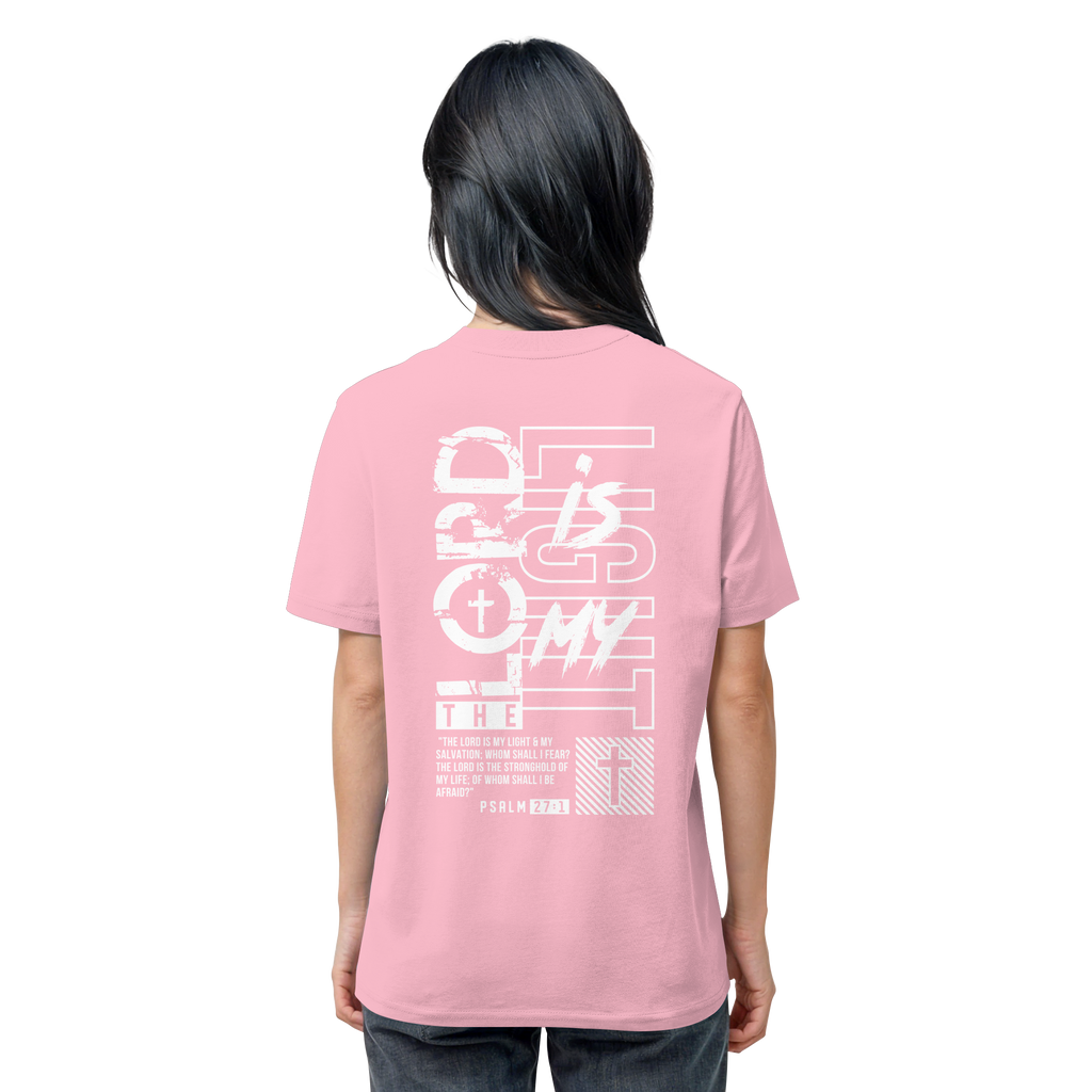 THE LORD IS MY LIGHT - T-Shirt Bio Baumwolle