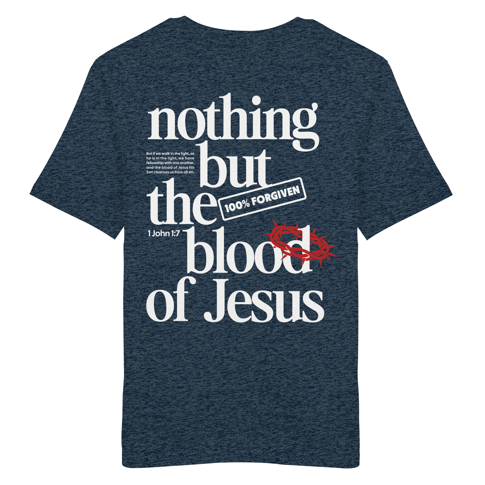 THE BLOOD OF JESUS - T-Shirt Bio Baumwolle