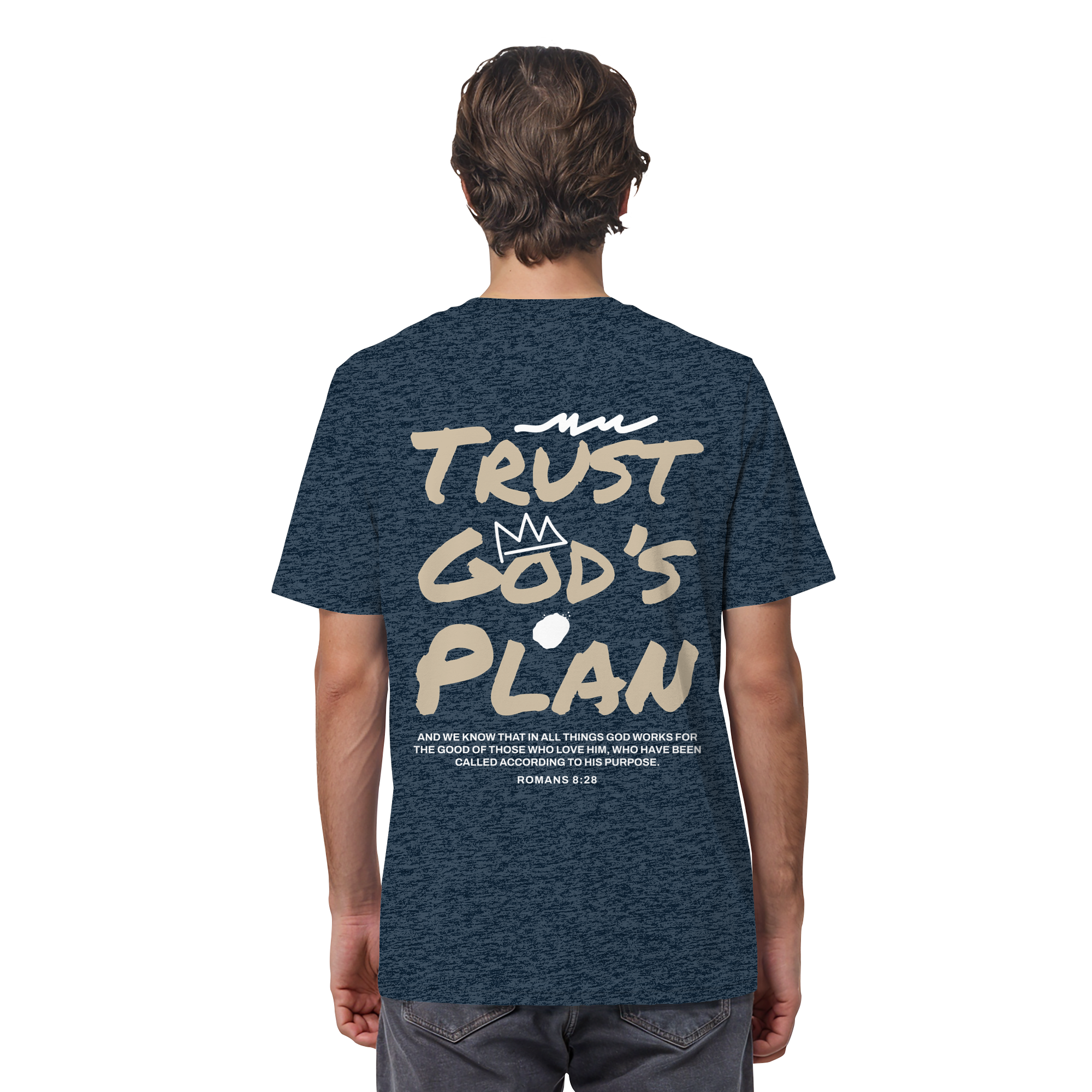 TRUST GOD´S PLAN - T-Shirt Bio Baumwolle