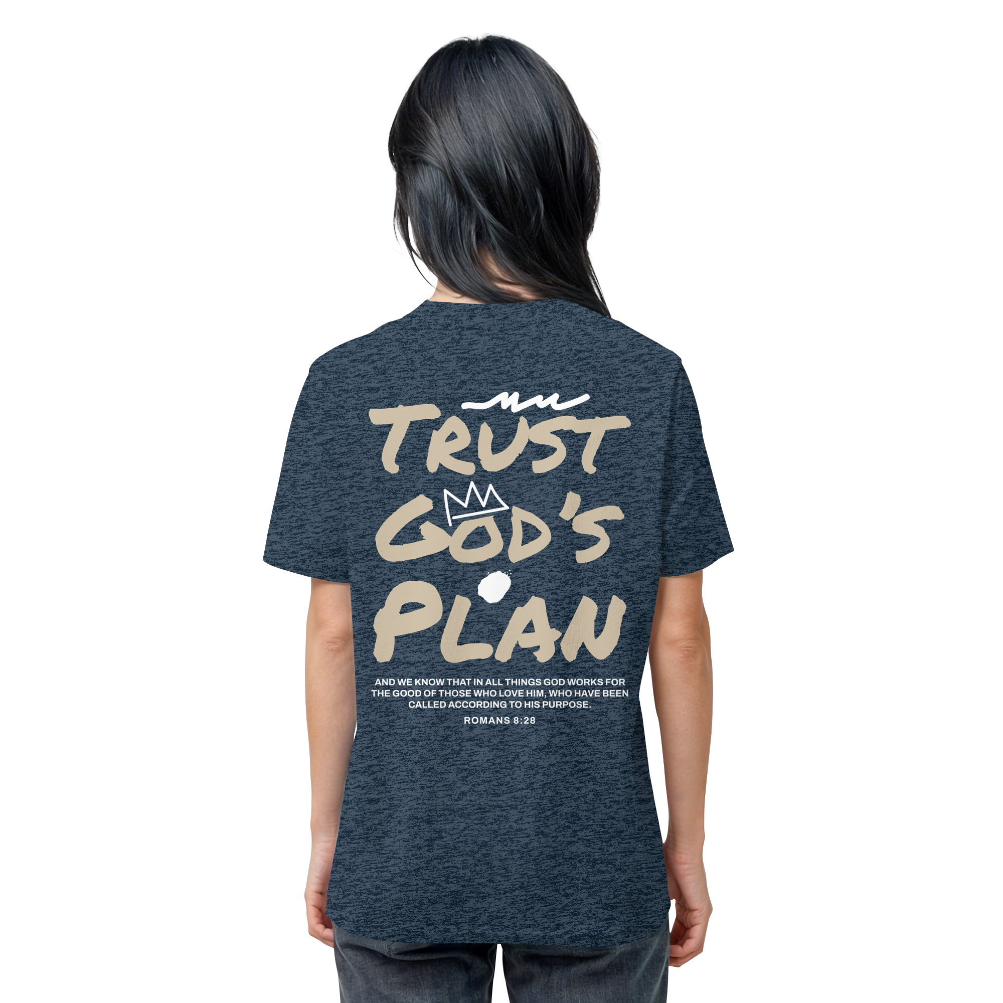 TRUST GOD´S PLAN - T-Shirt Bio Baumwolle