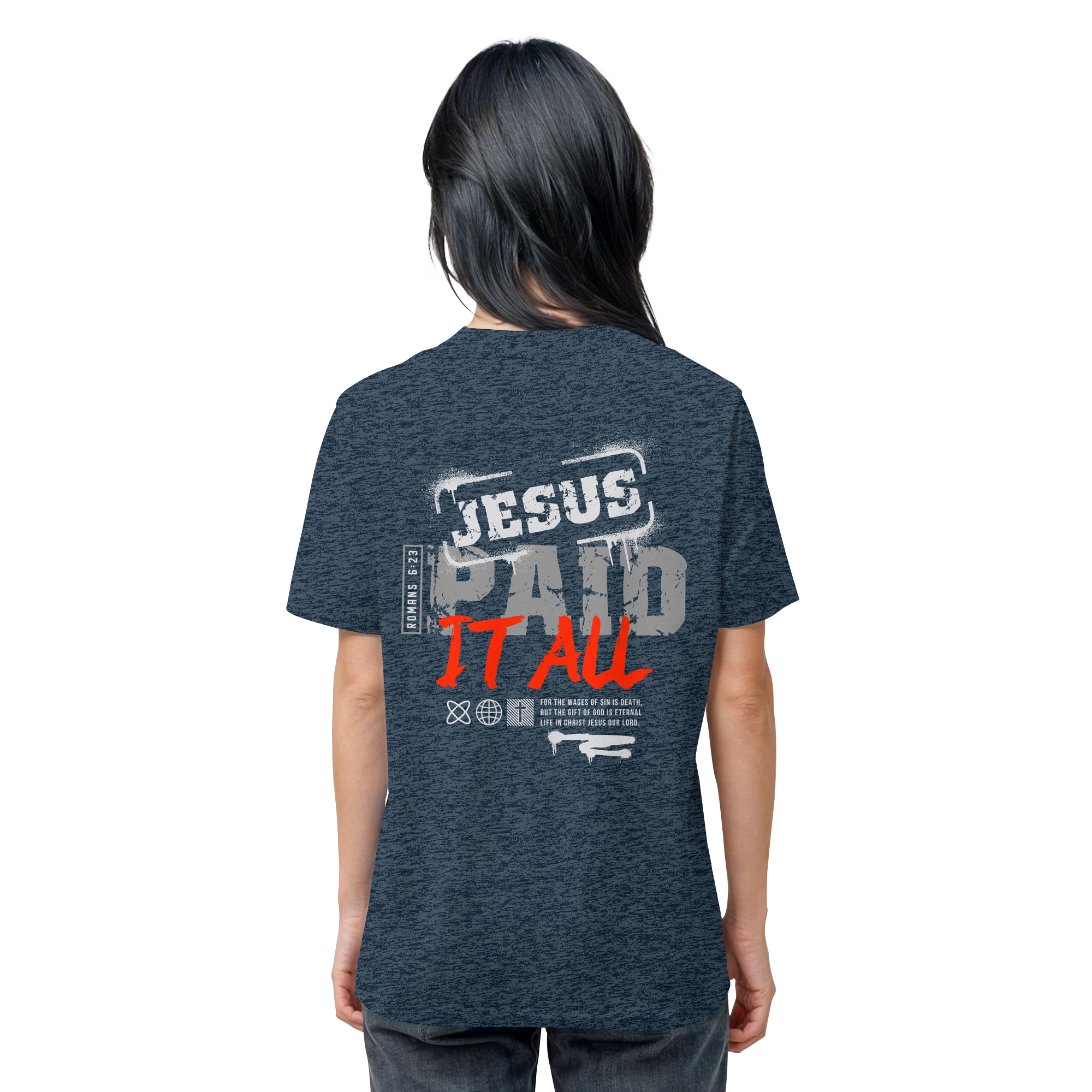 JESUS PAID ALL - T-Shirt Bio Baumwolle