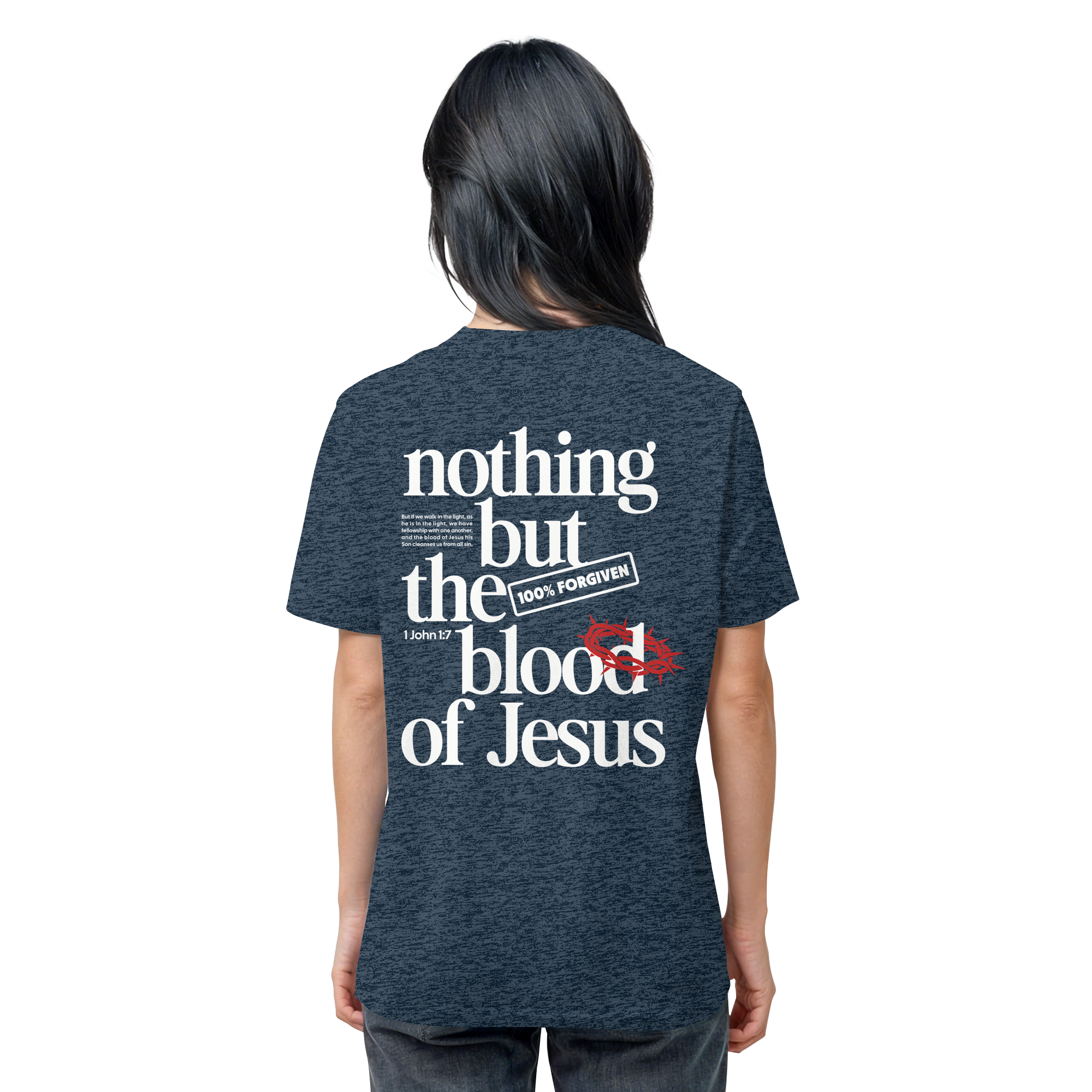 THE BLOOD OF JESUS - T-Shirt Bio Baumwolle