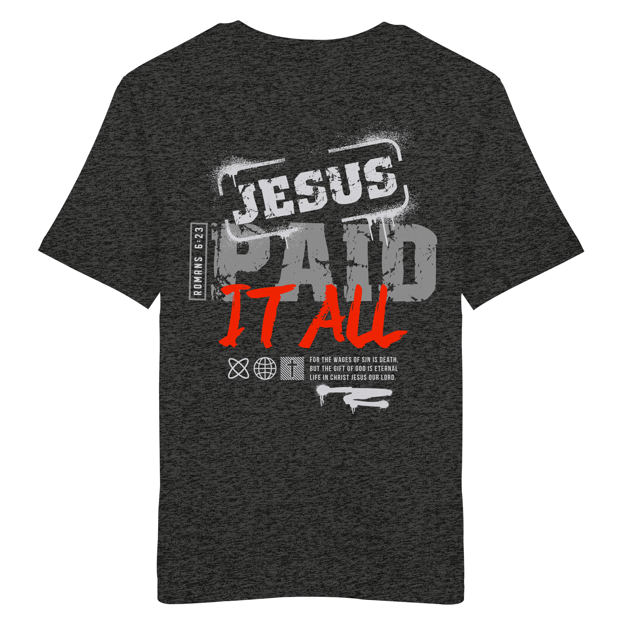 JESUS PAID ALL - T-Shirt Bio Baumwolle
