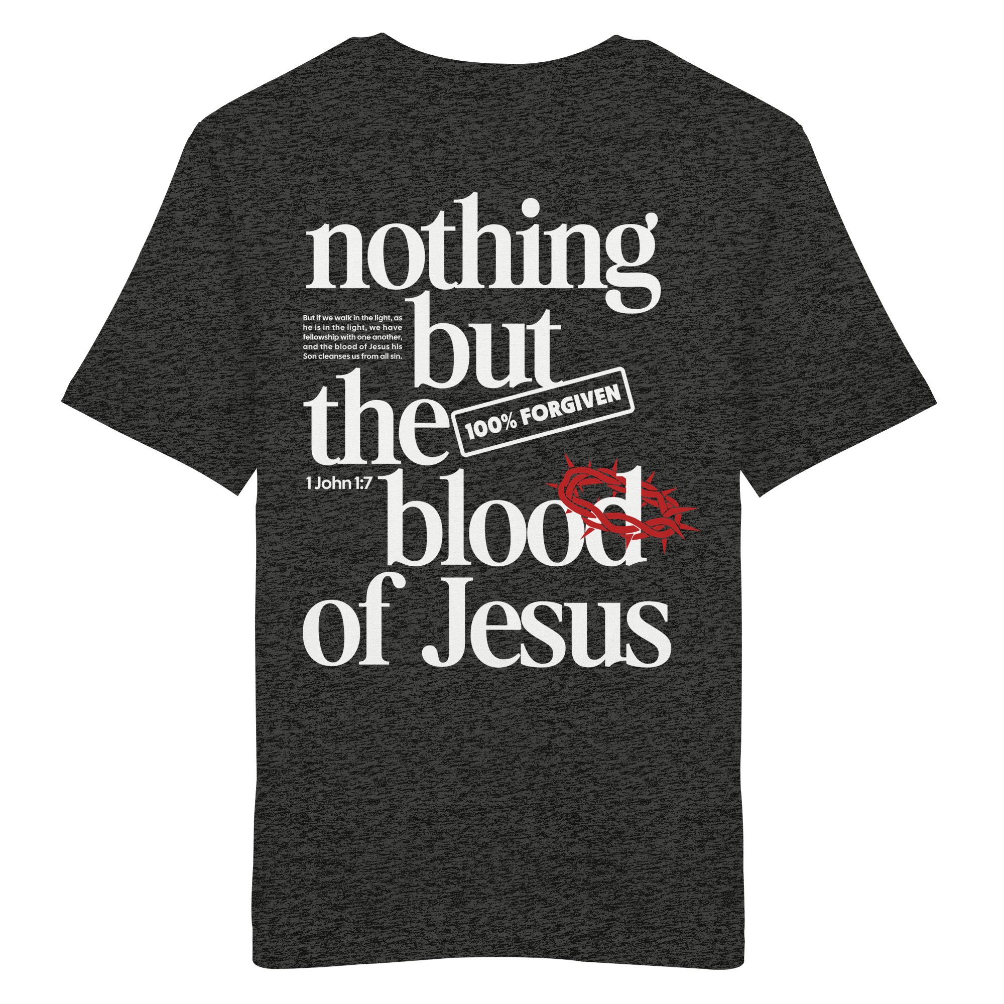 THE BLOOD OF JESUS - T-Shirt Bio Baumwolle