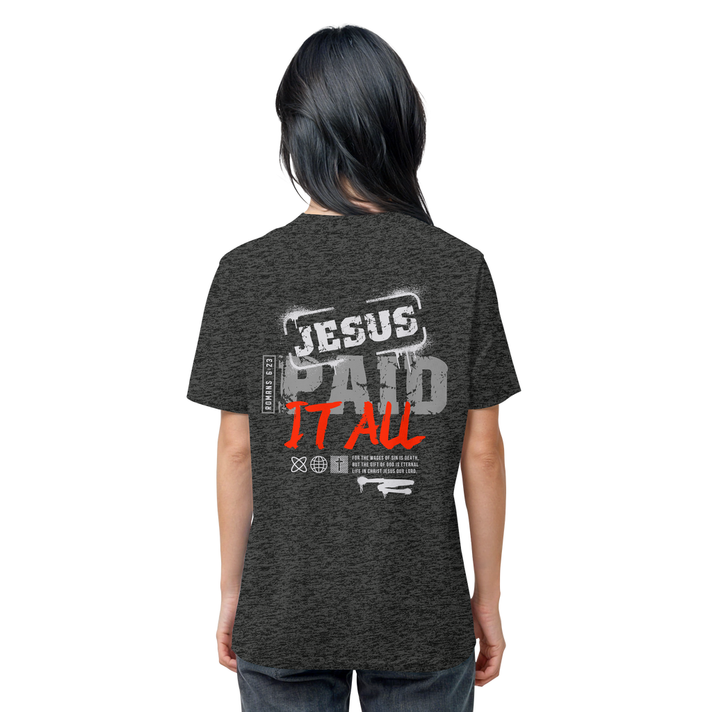 JESUS PAID ALL - T-Shirt Bio Baumwolle