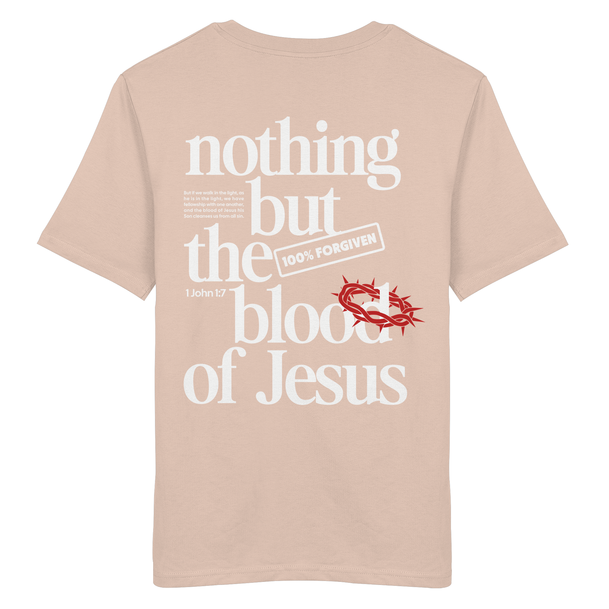 THE BLOOD OF JESUS - T-Shirt Bio Baumwolle