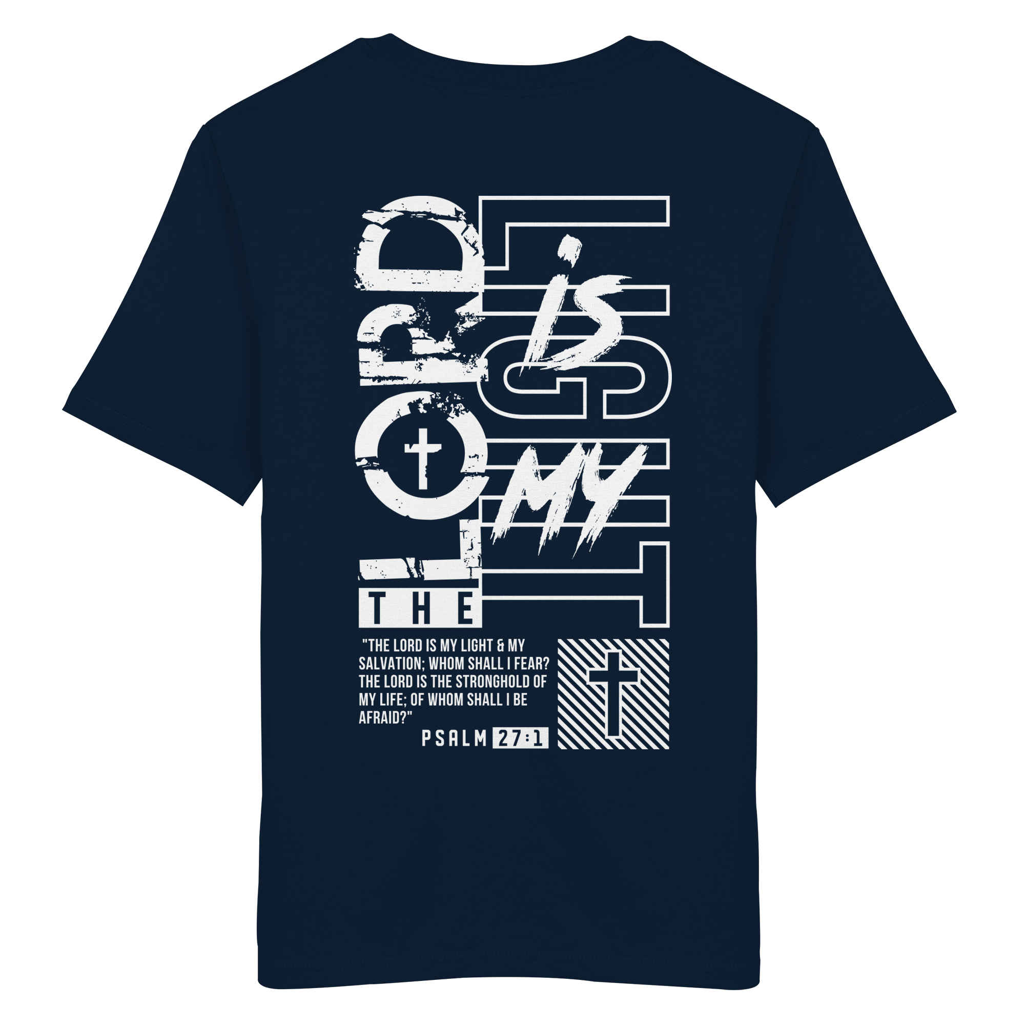 THE LORD IS MY LIGHT - T-Shirt Bio Baumwolle