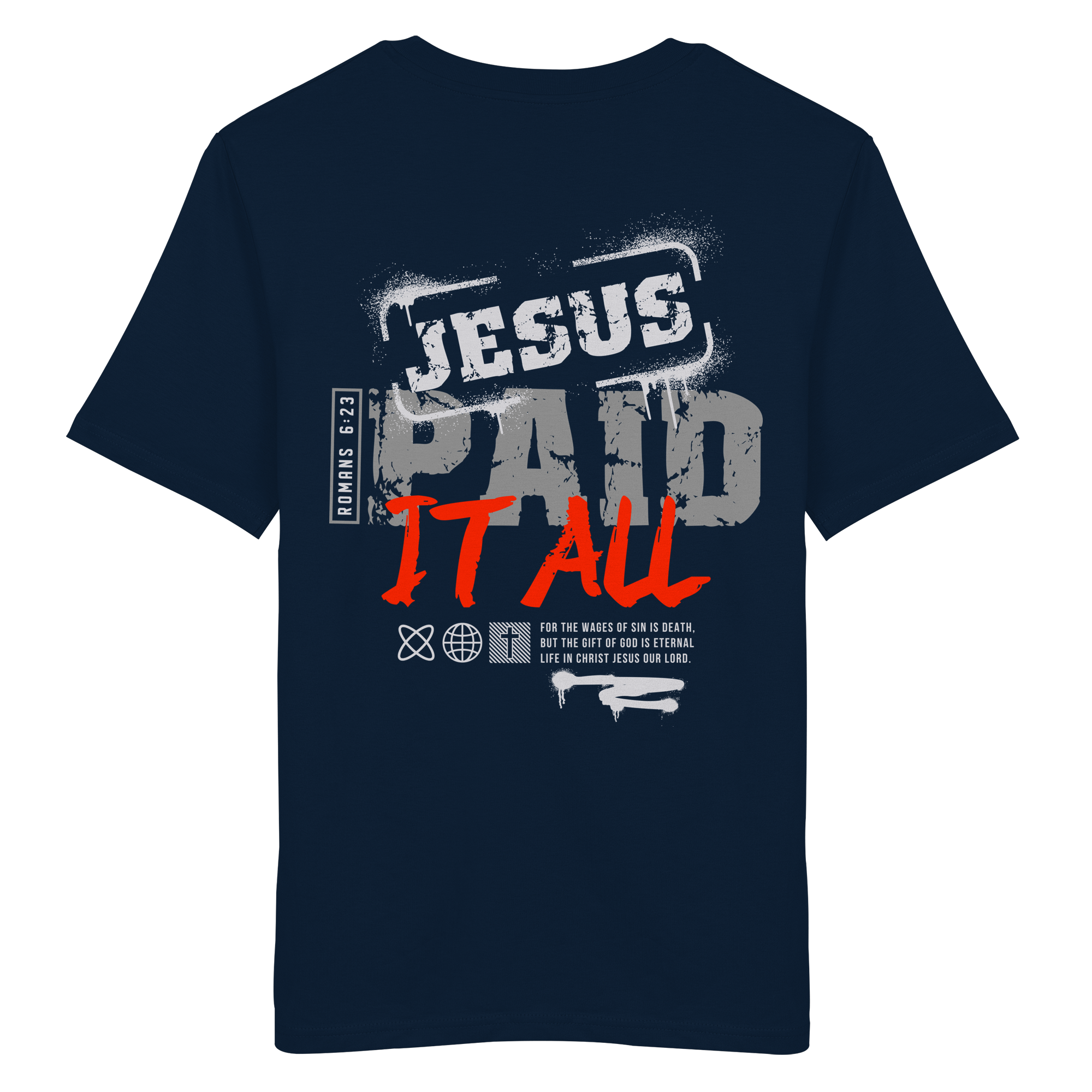 JESUS PAID ALL - T-Shirt Bio Baumwolle