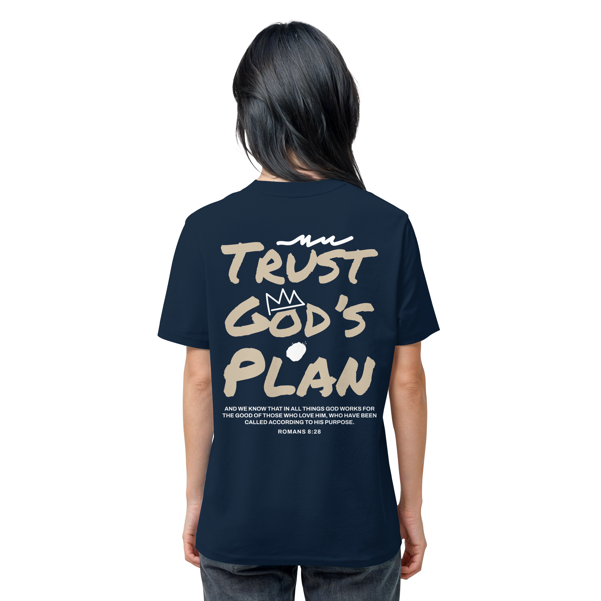 TRUST GOD´S PLAN - T-Shirt Bio Baumwolle