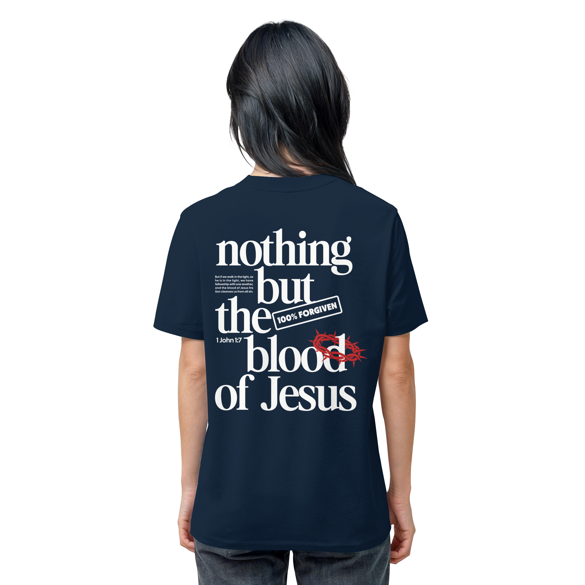 THE BLOOD OF JESUS - T-Shirt Bio Baumwolle