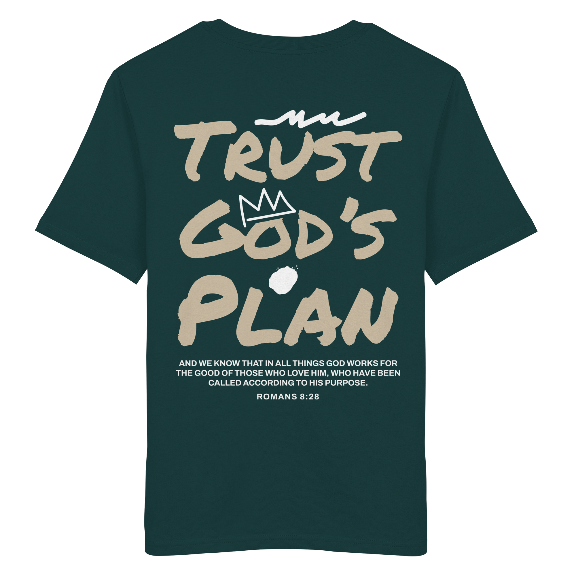 TRUST GOD´S PLAN - T-Shirt Bio Baumwolle