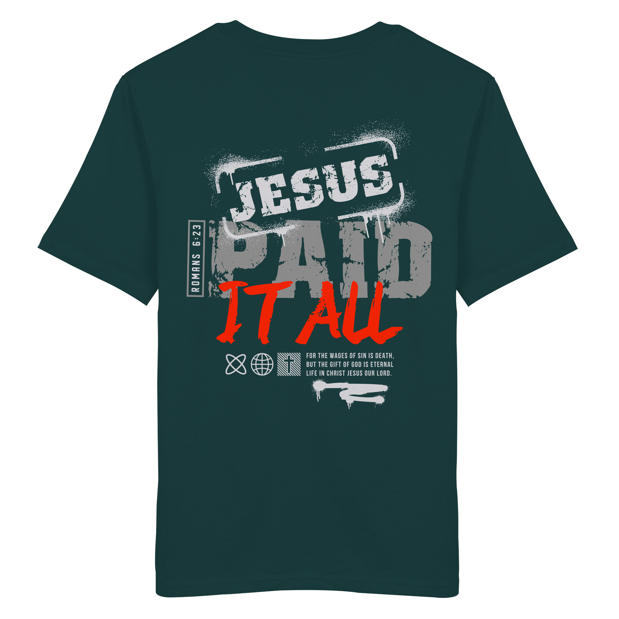 JESUS PAID ALL - T-Shirt Bio Baumwolle