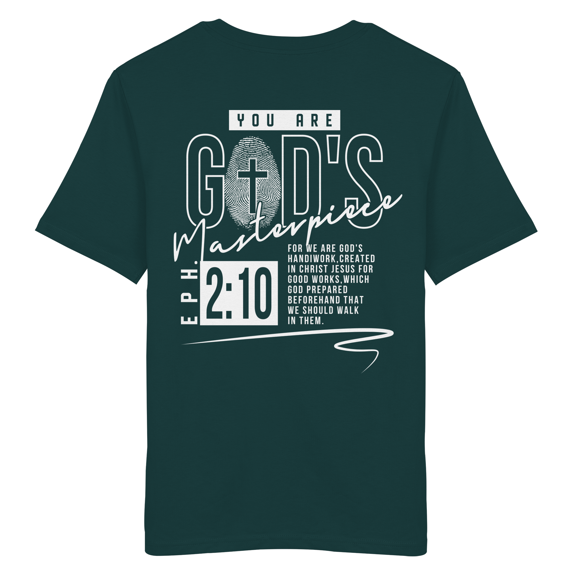 GOD´S MASTERPICE - T-Shirt Bio Baumwolle