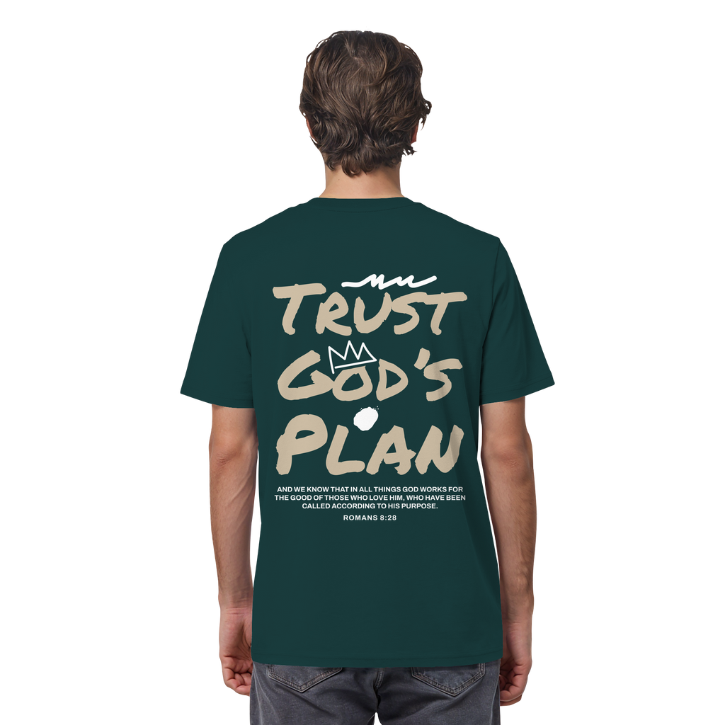 TRUST GOD´S PLAN - T-Shirt Bio Baumwolle