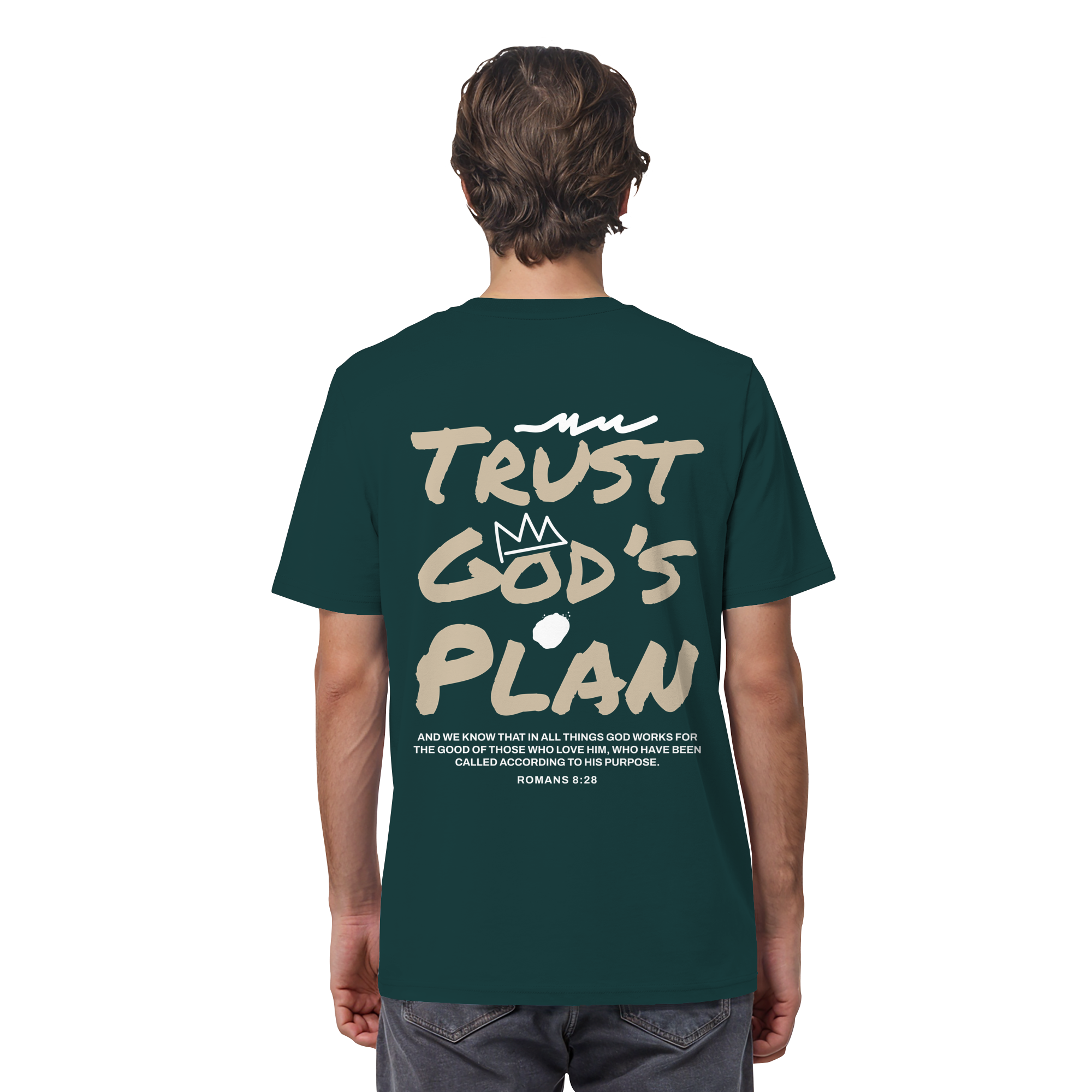 TRUST GOD´S PLAN - T-Shirt Bio Baumwolle