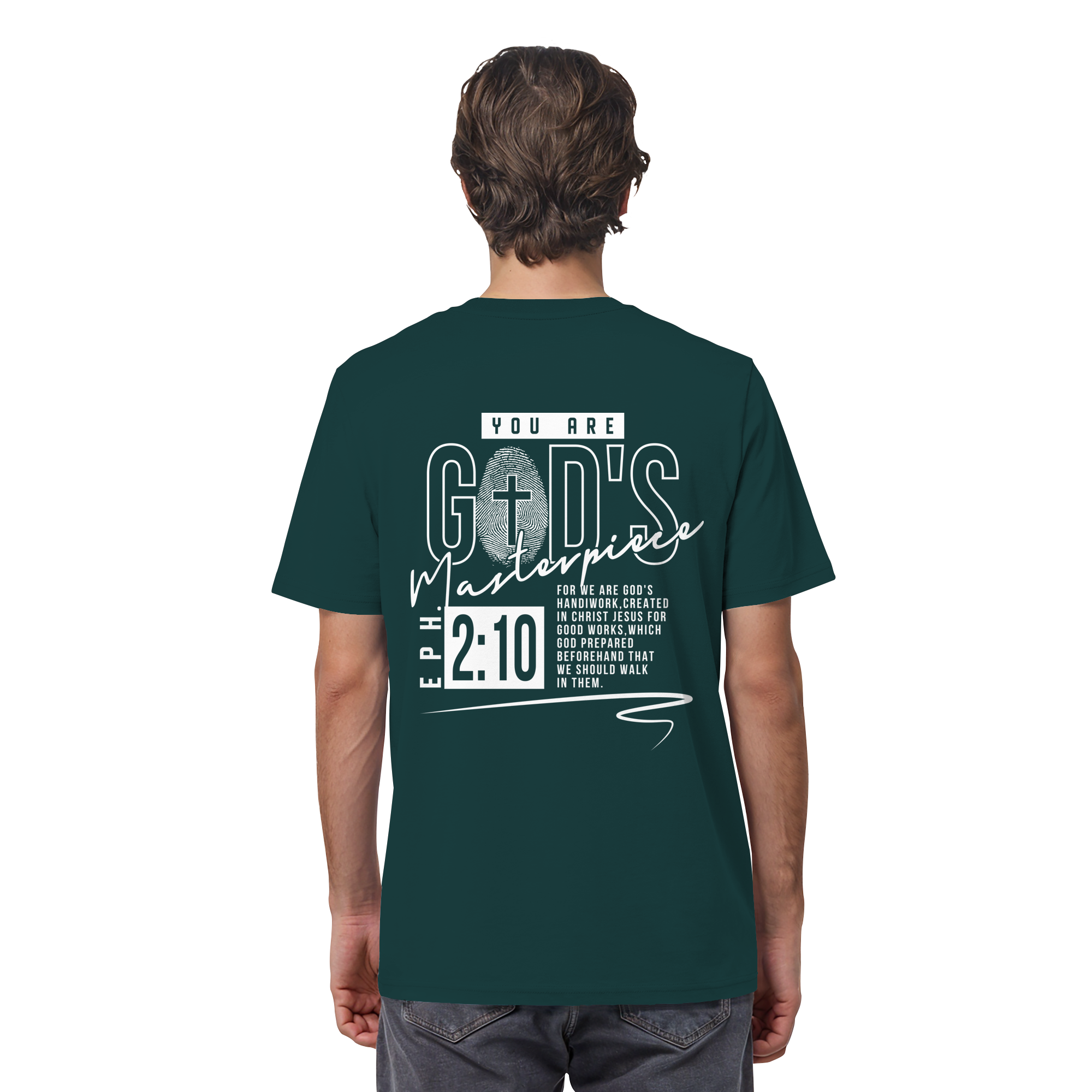GOD´S MASTERPICE - T-Shirt Bio Baumwolle