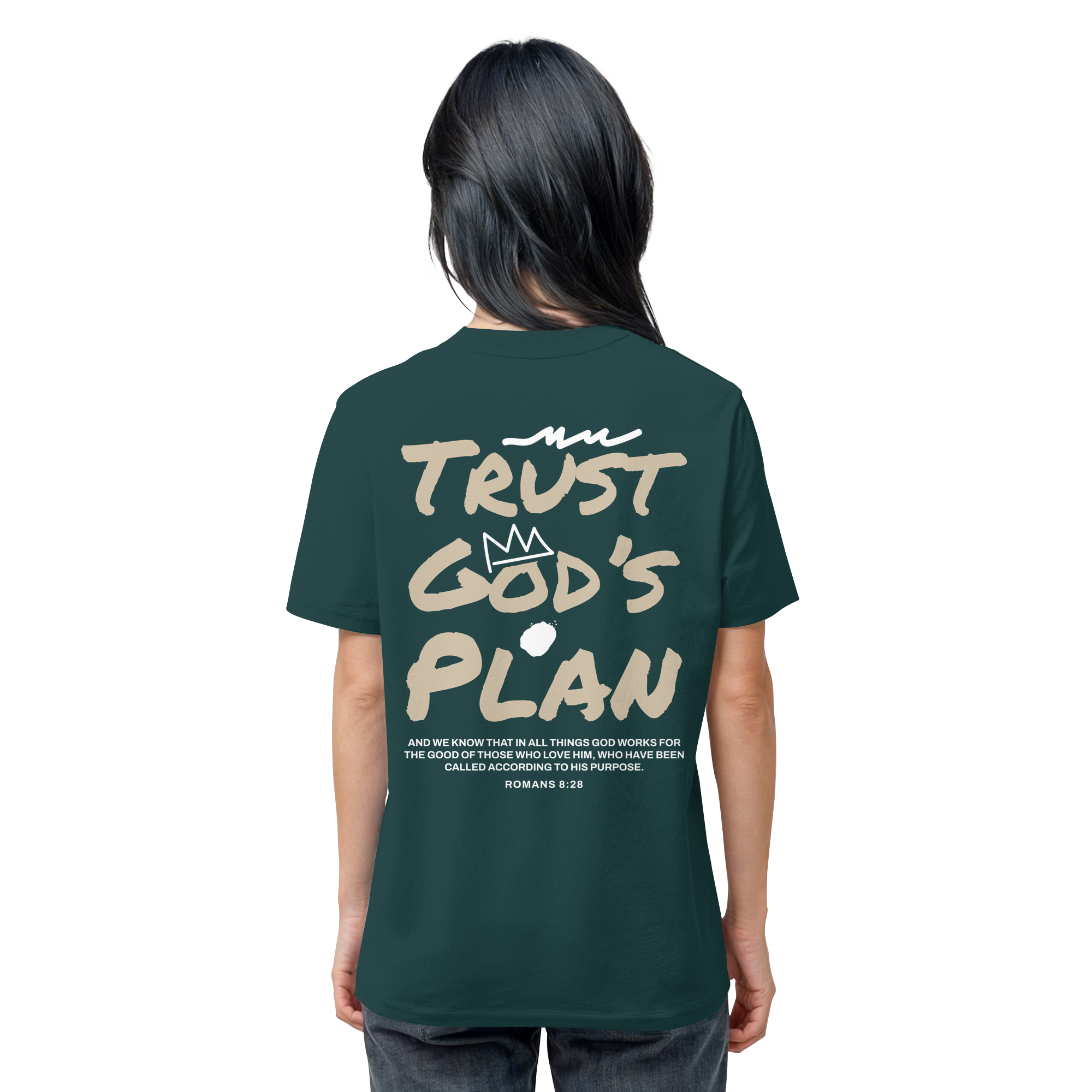 TRUST GOD´S PLAN - T-Shirt Bio Baumwolle