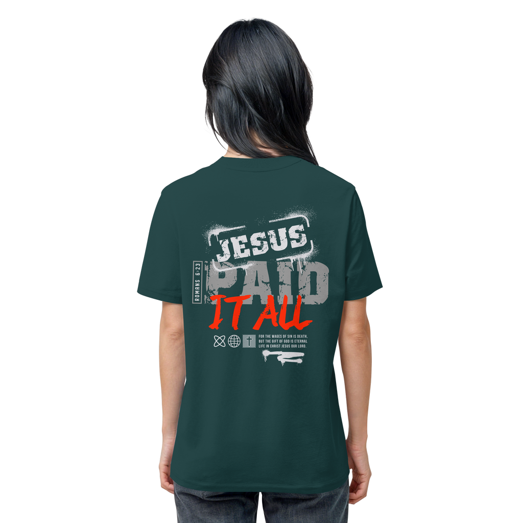 JESUS PAID ALL - T-Shirt Bio Baumwolle