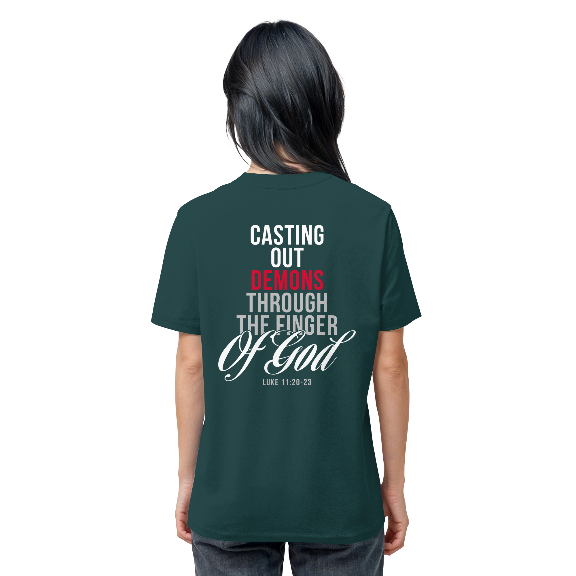 T-Shirt Bio Baumwolle | CASTING OUT DEMONS