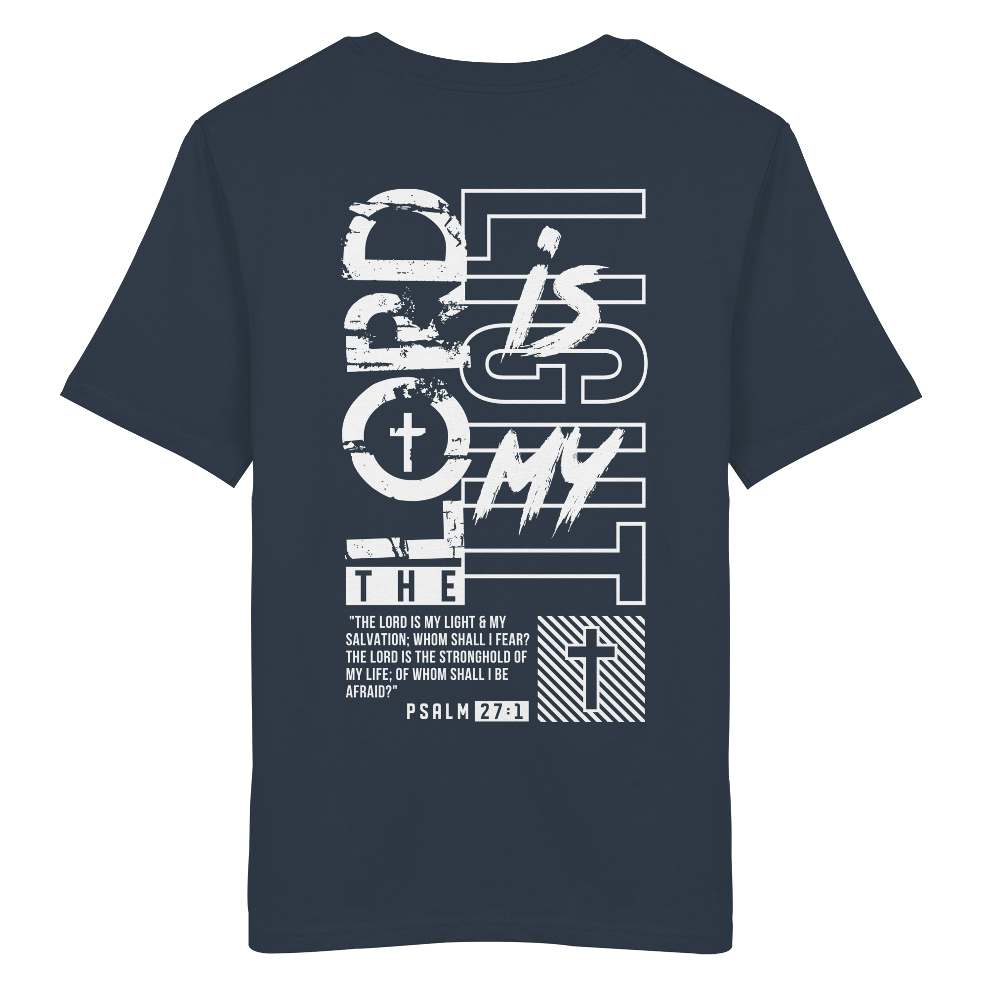 THE LORD IS MY LIGHT - T-Shirt Bio Baumwolle
