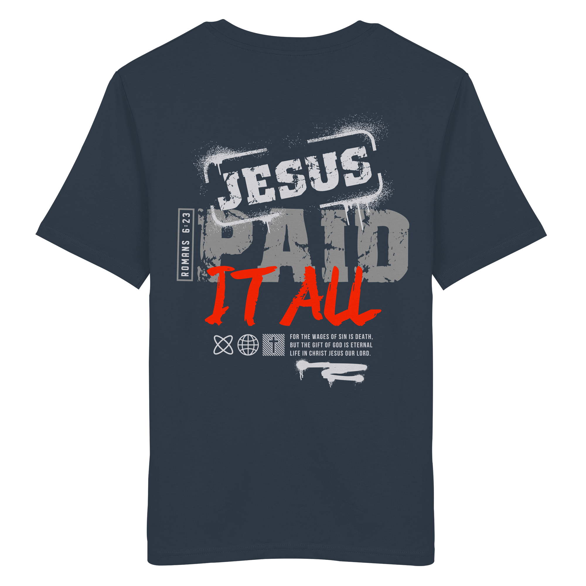 JESUS PAID ALL - T-Shirt Bio Baumwolle