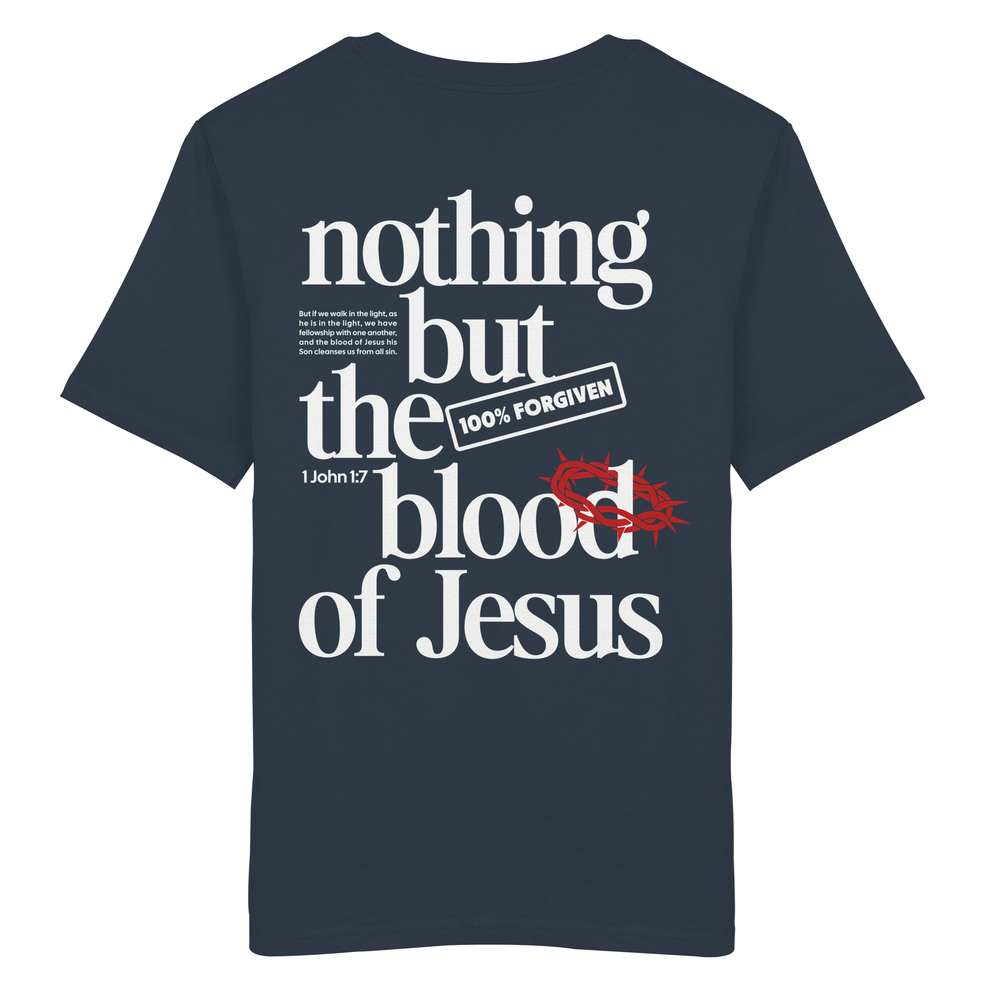 THE BLOOD OF JESUS - T-Shirt Bio Baumwolle