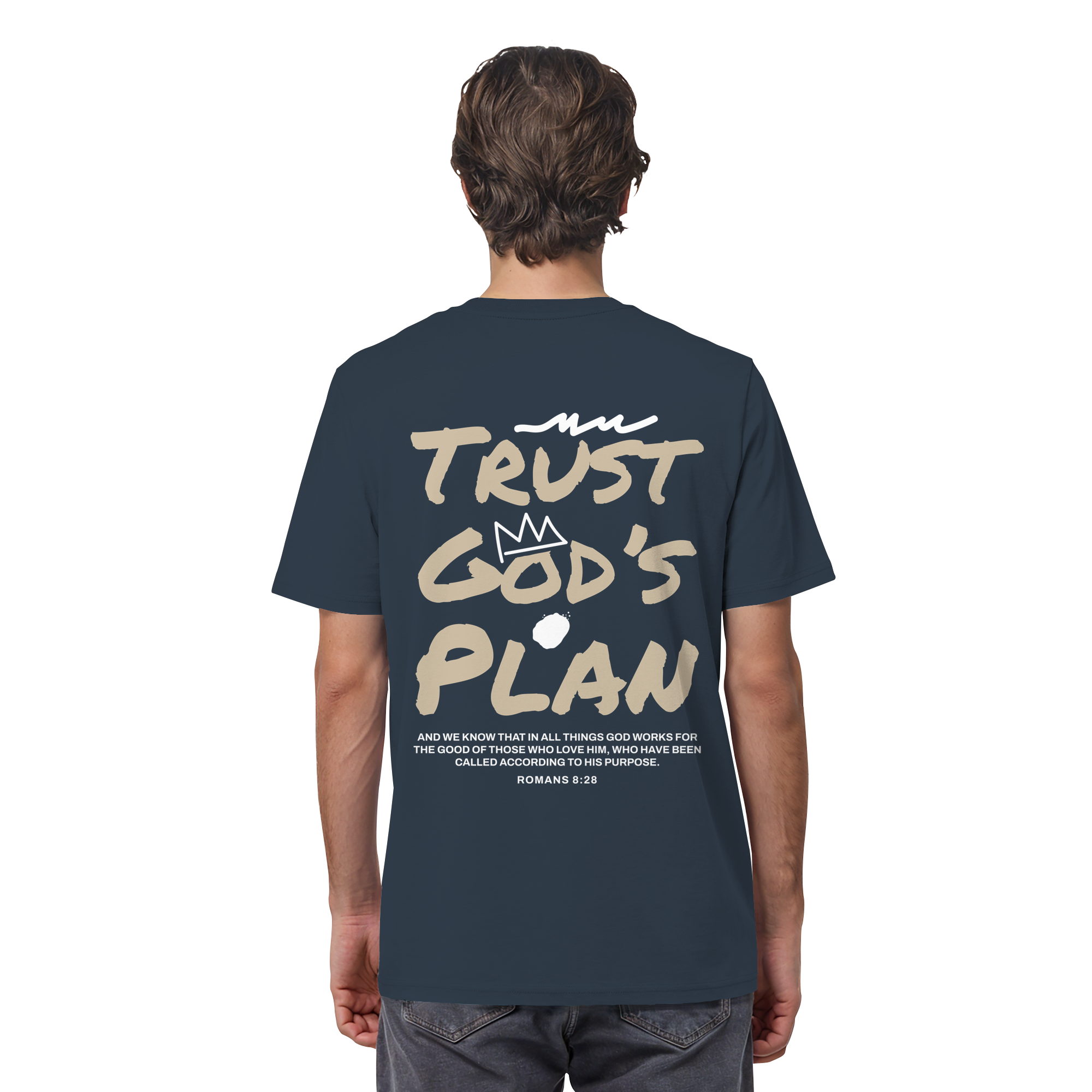 TRUST GOD´S PLAN - T-Shirt Bio Baumwolle