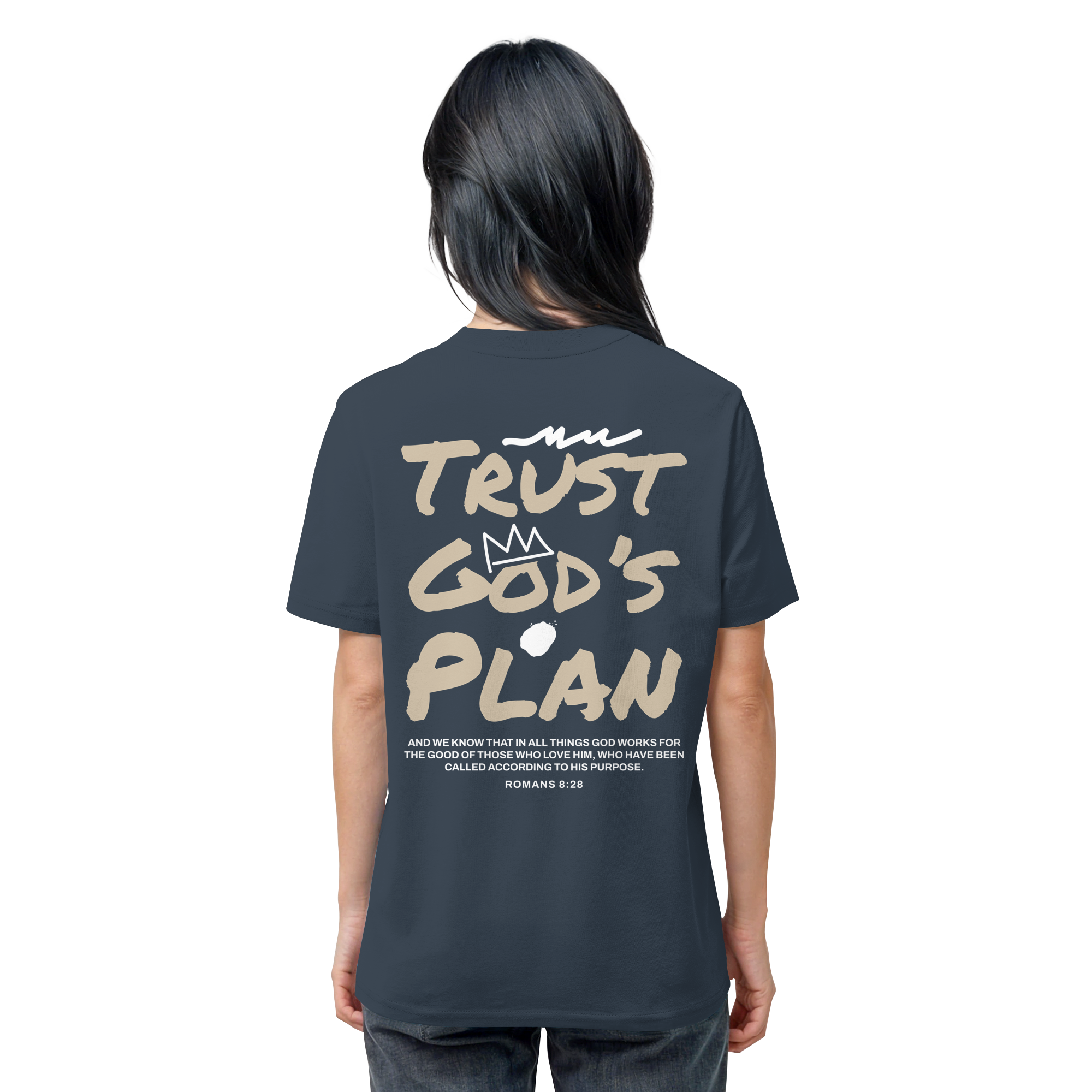 TRUST GOD´S PLAN - T-Shirt Bio Baumwolle