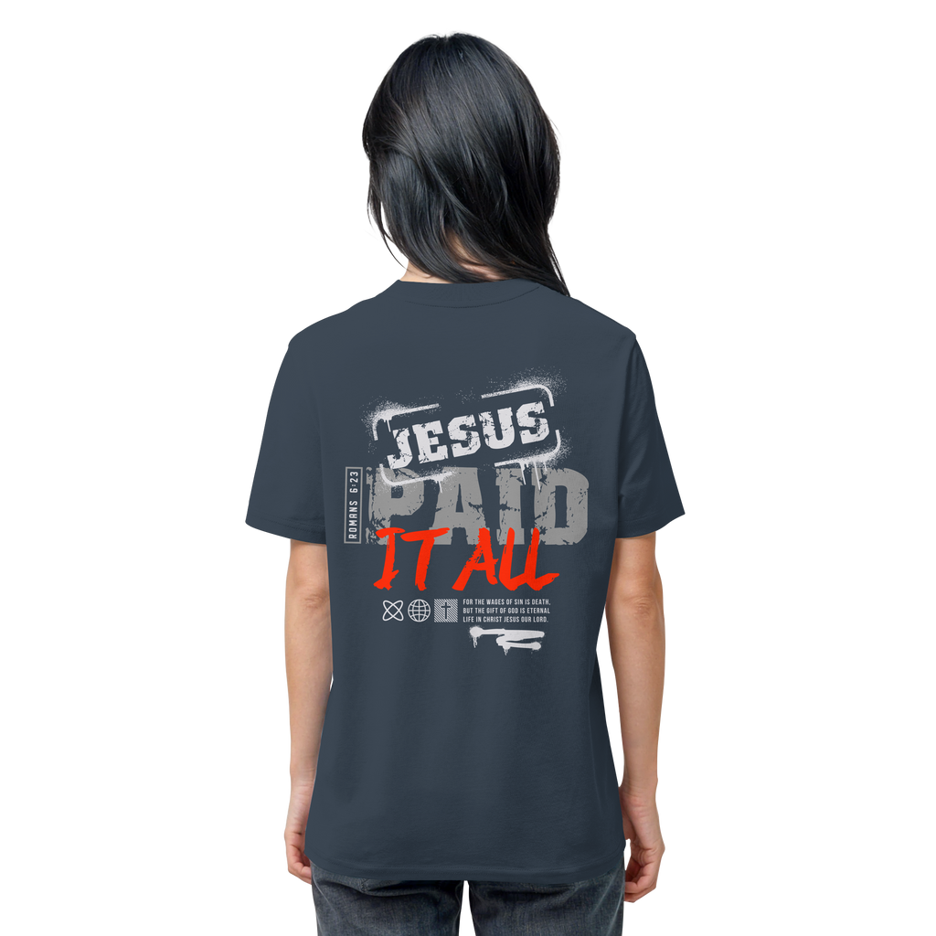 JESUS PAID ALL - T-Shirt Bio Baumwolle