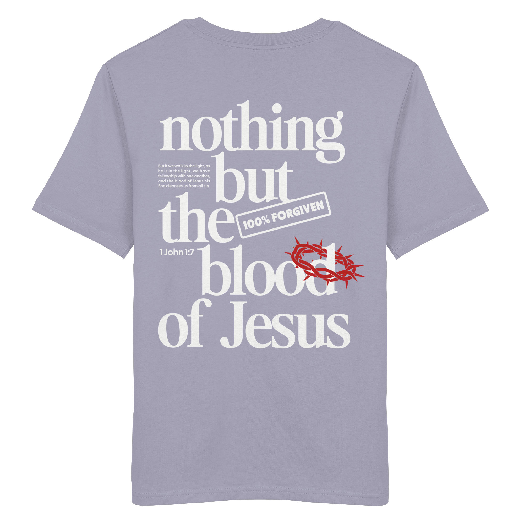 THE BLOOD OF JESUS - T-Shirt Bio Baumwolle