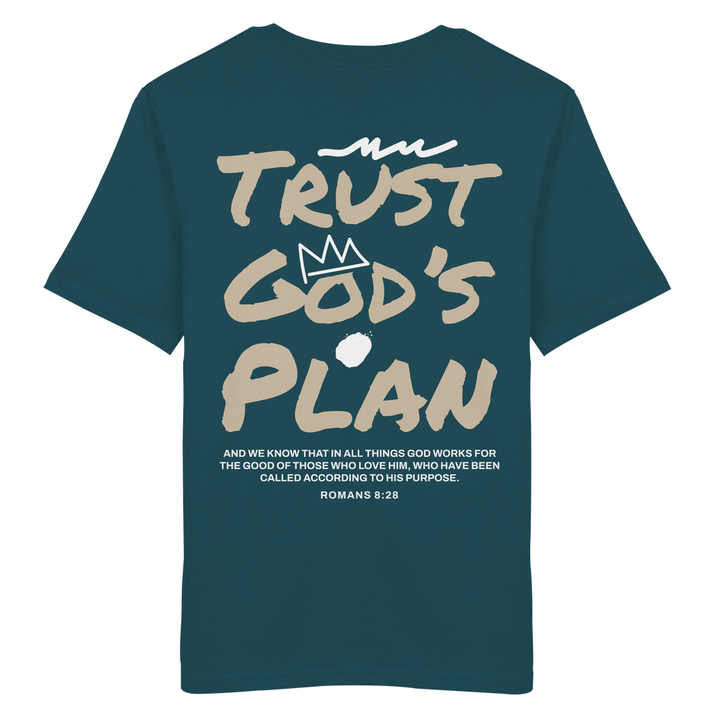 TRUST GOD´S PLAN - T-Shirt Bio Baumwolle