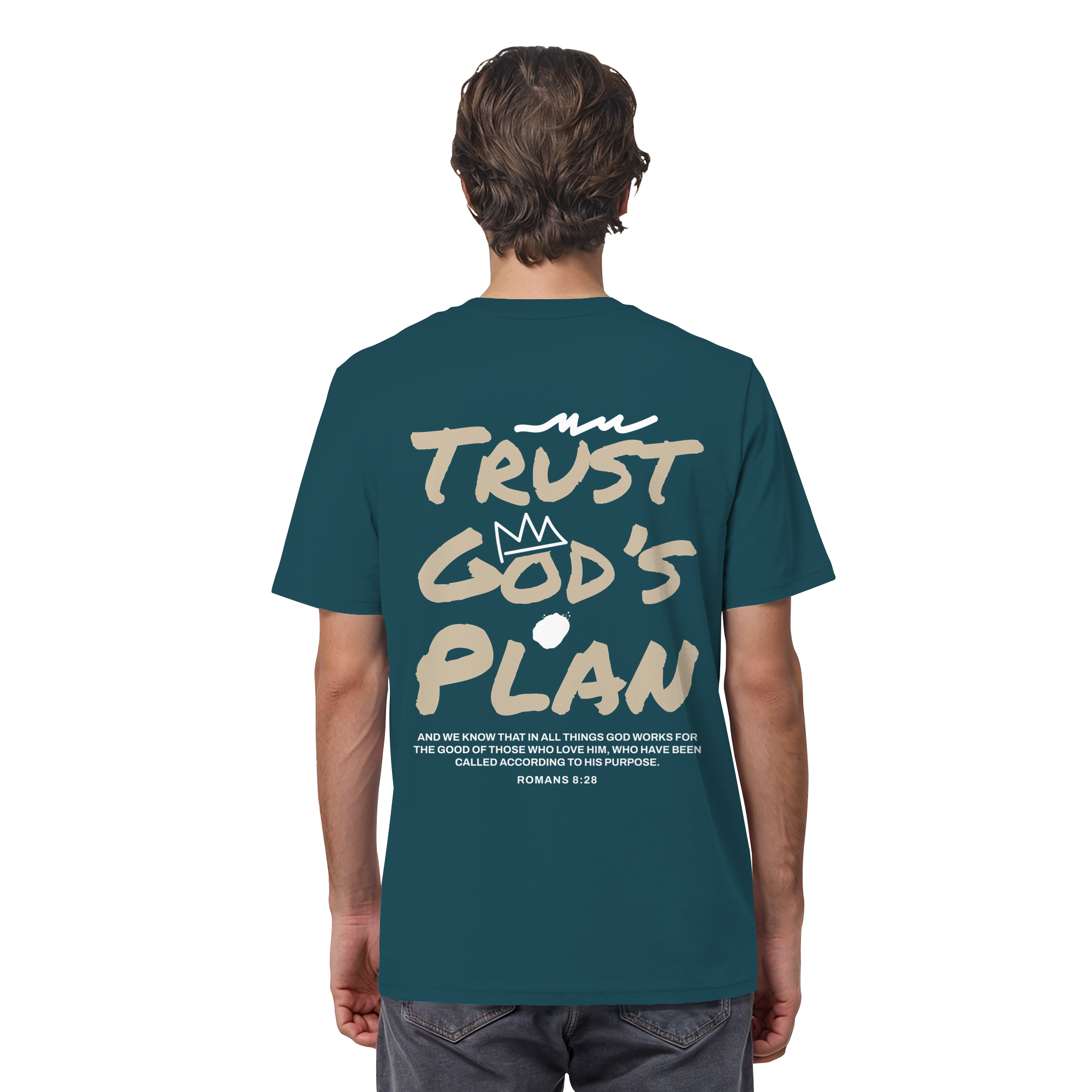 TRUST GOD´S PLAN - T-Shirt Bio Baumwolle