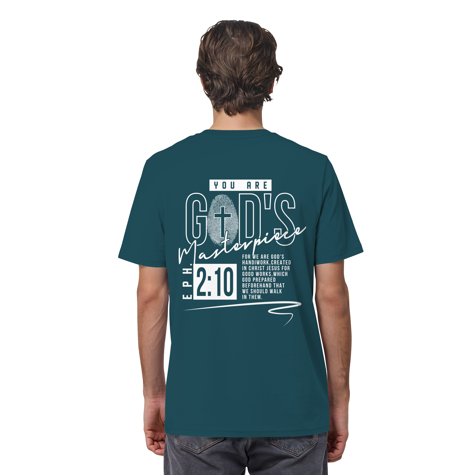 GOD´S MASTERPICE - T-Shirt Bio Baumwolle