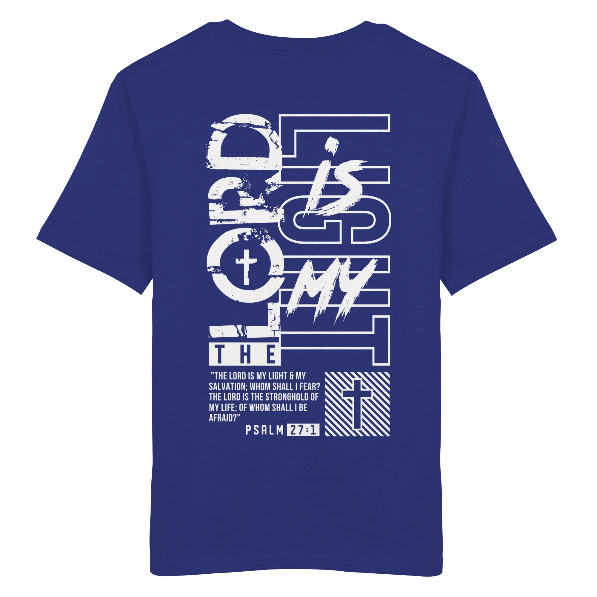 THE LORD IS MY LIGHT - T-Shirt Bio Baumwolle