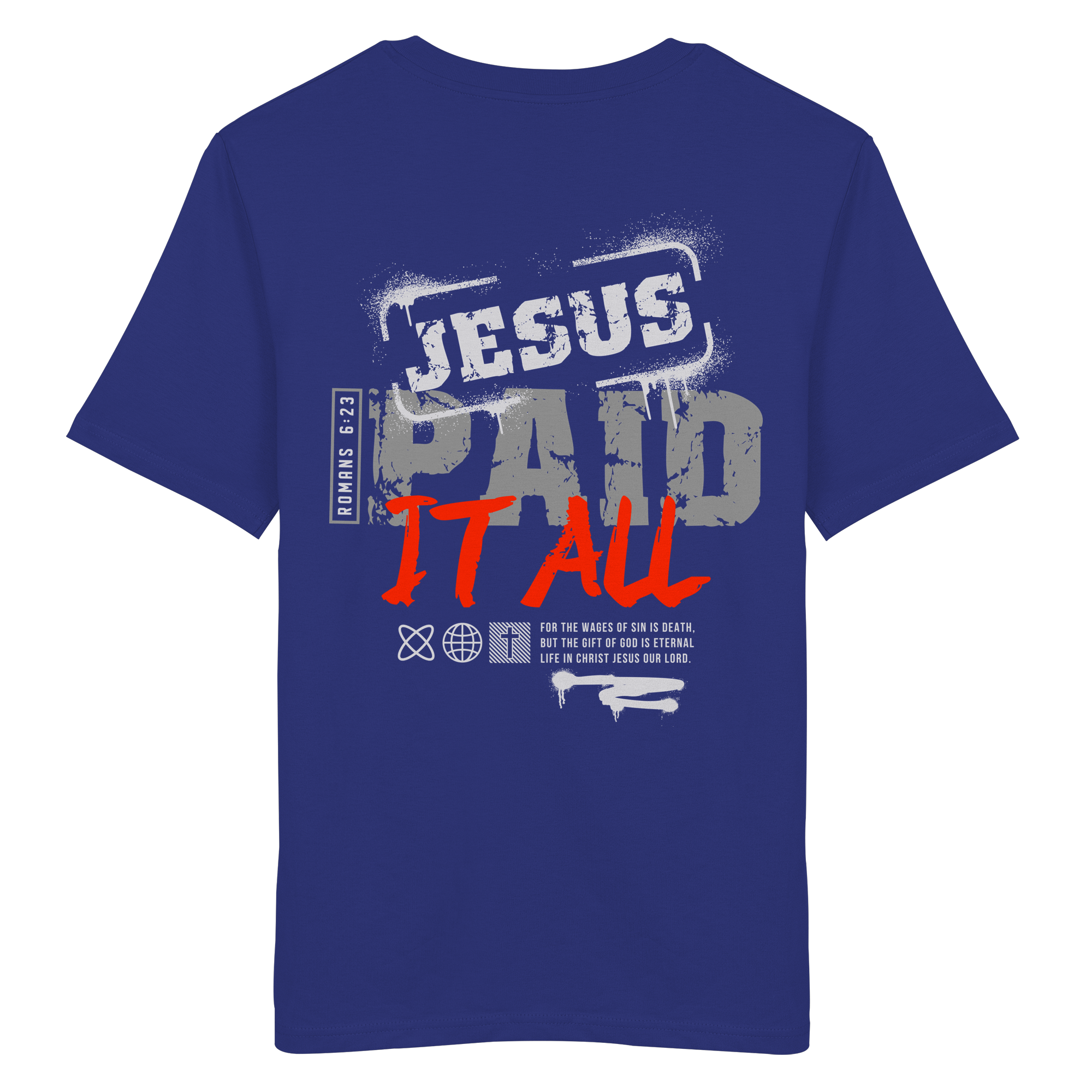 JESUS PAID ALL - T-Shirt Bio Baumwolle