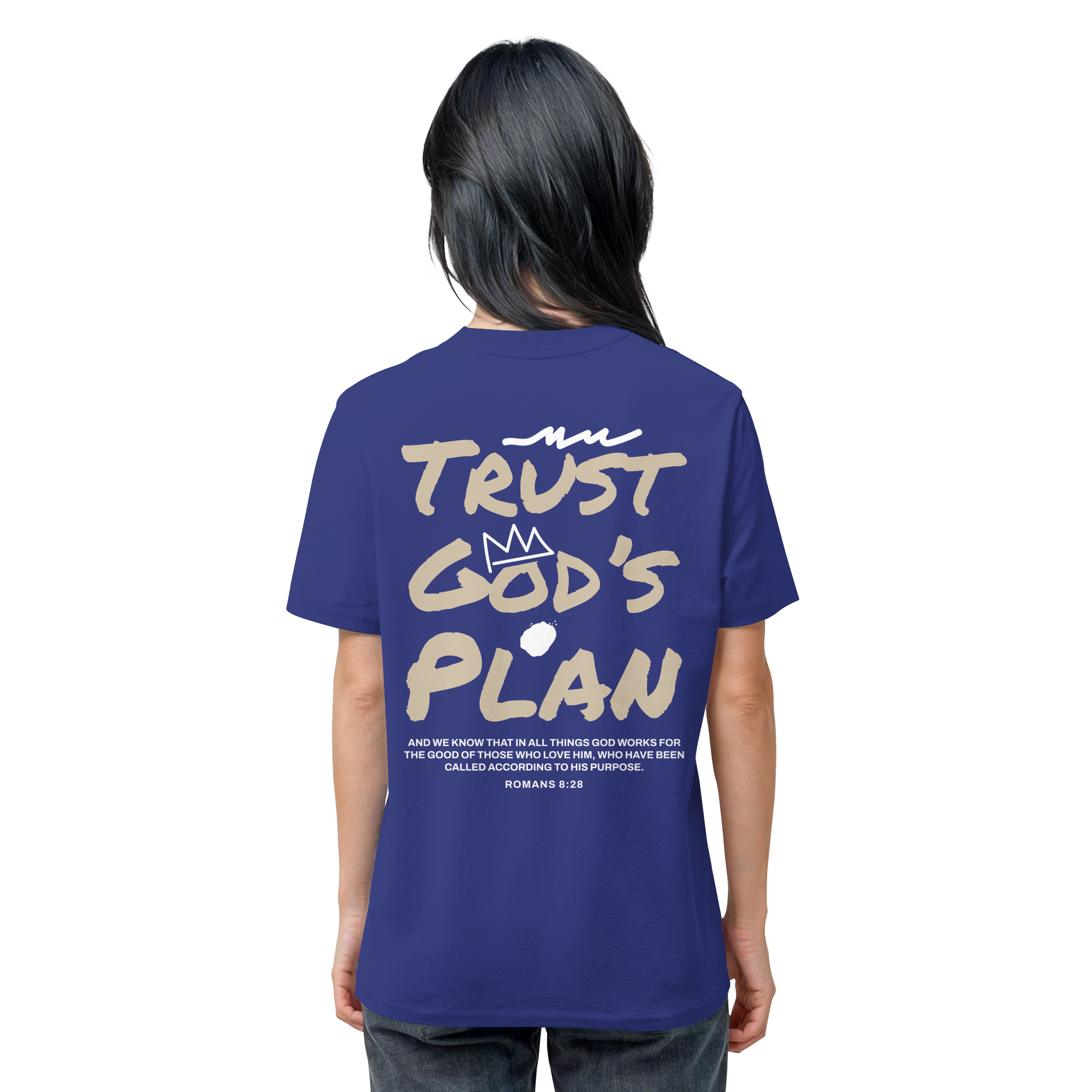 TRUST GOD´S PLAN - T-Shirt Bio Baumwolle