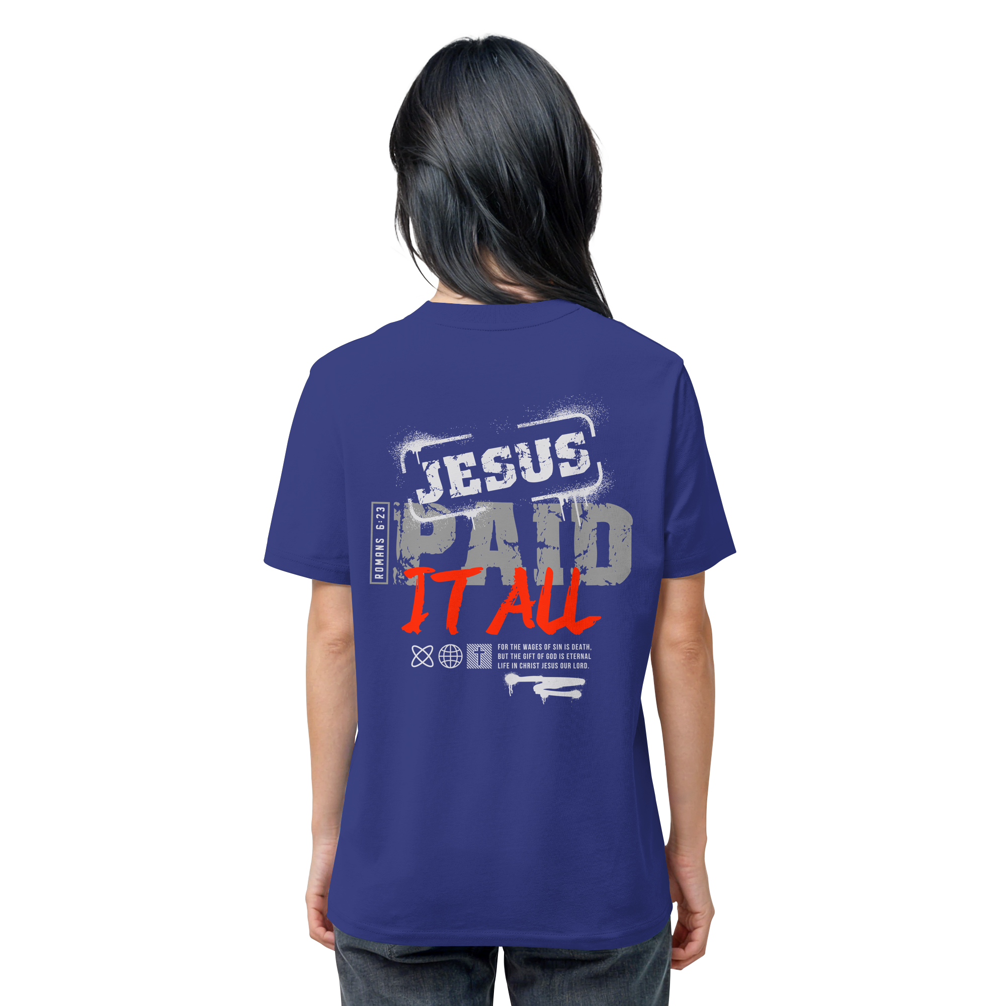 JESUS PAID ALL - T-Shirt Bio Baumwolle
