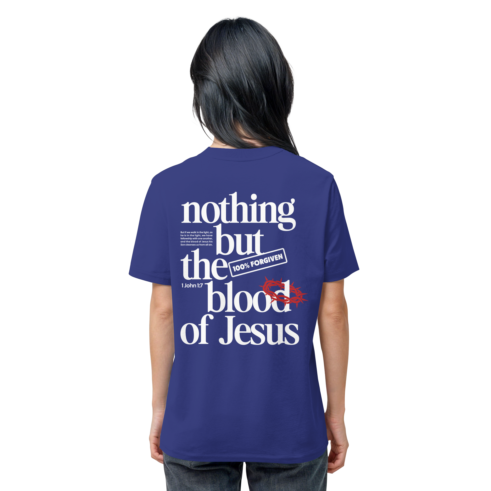 THE BLOOD OF JESUS - T-Shirt Bio Baumwolle