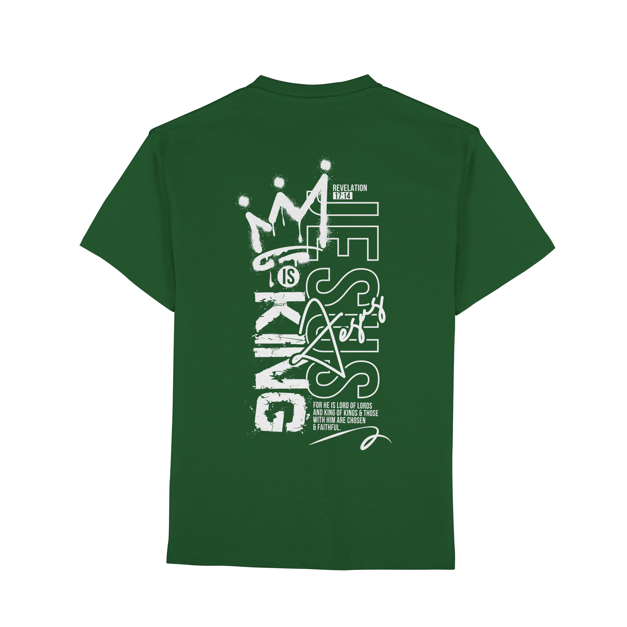 JESUS IS KING - Premium Classic T-Shirt