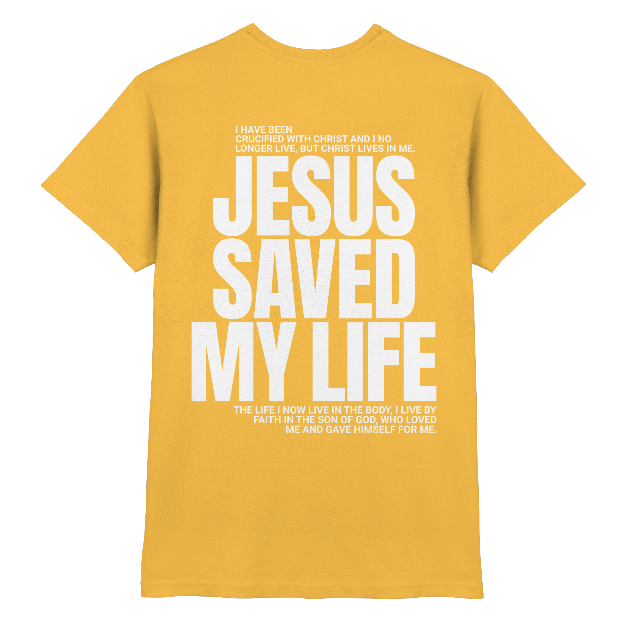 JESUS SAVED MY LIFE - Premium Shirt