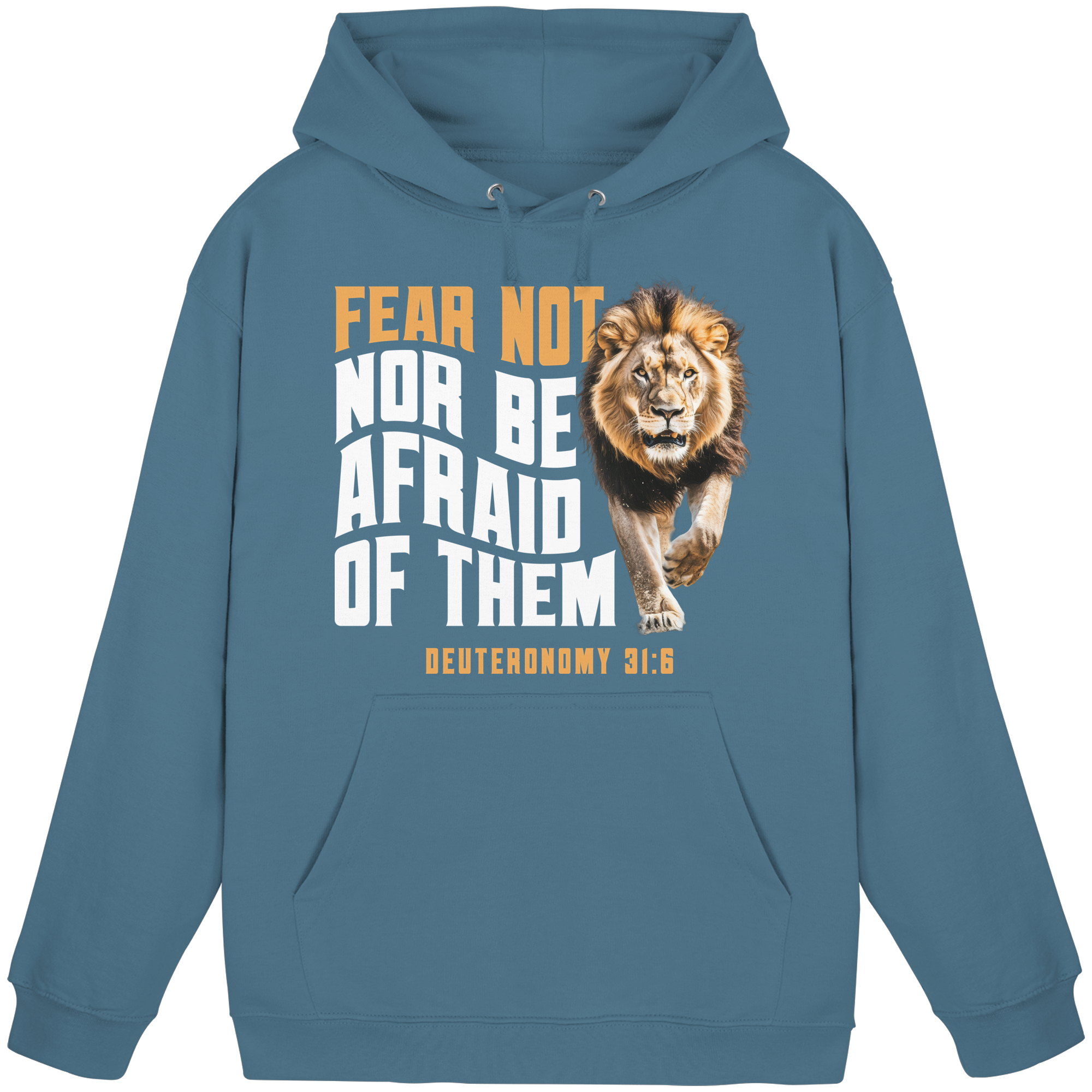 FEAR NOT NOR BE AFRAID OF THEM - Basic Unisex Hoodie