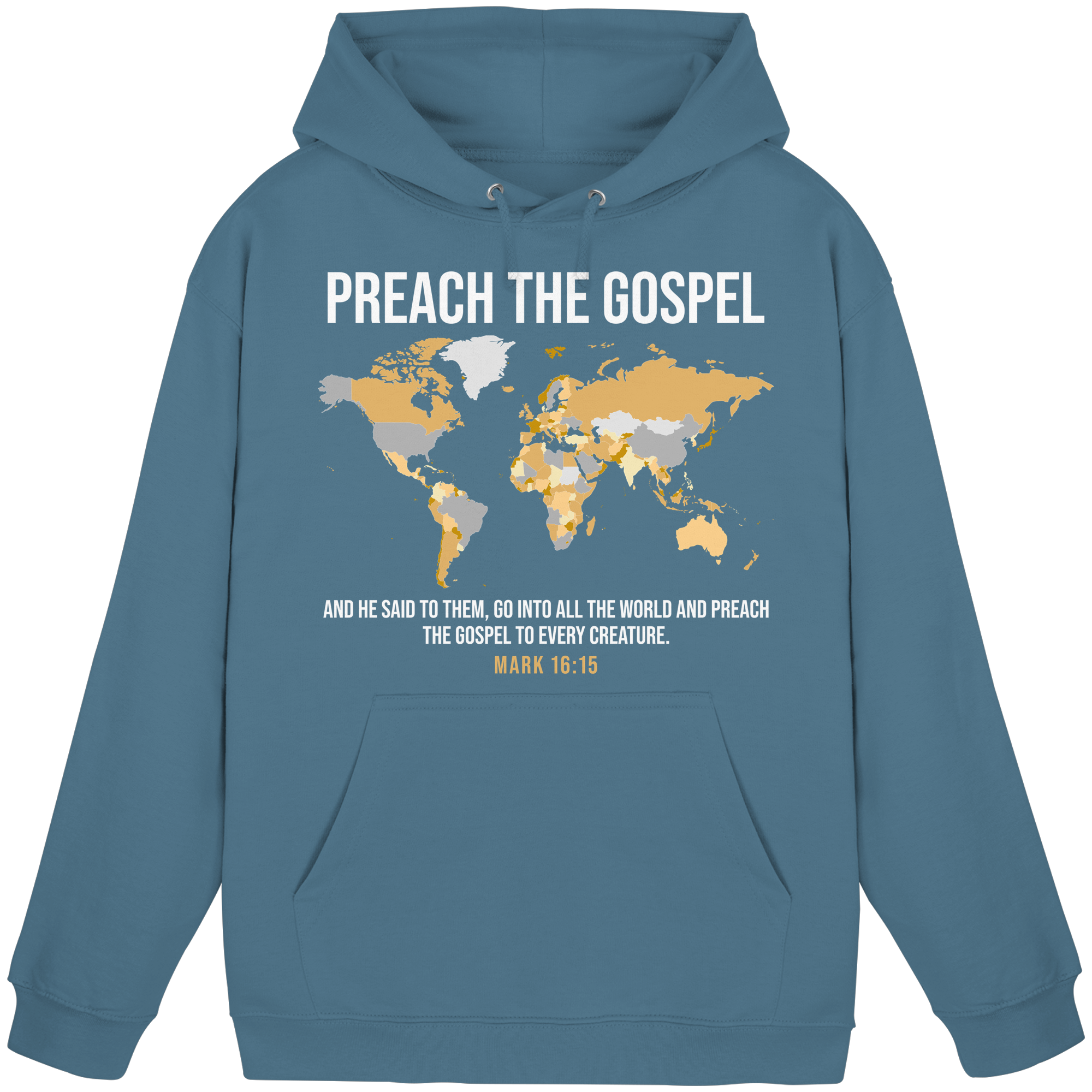 PREACH THE GOSPEL - Basic Unisex Hoodie