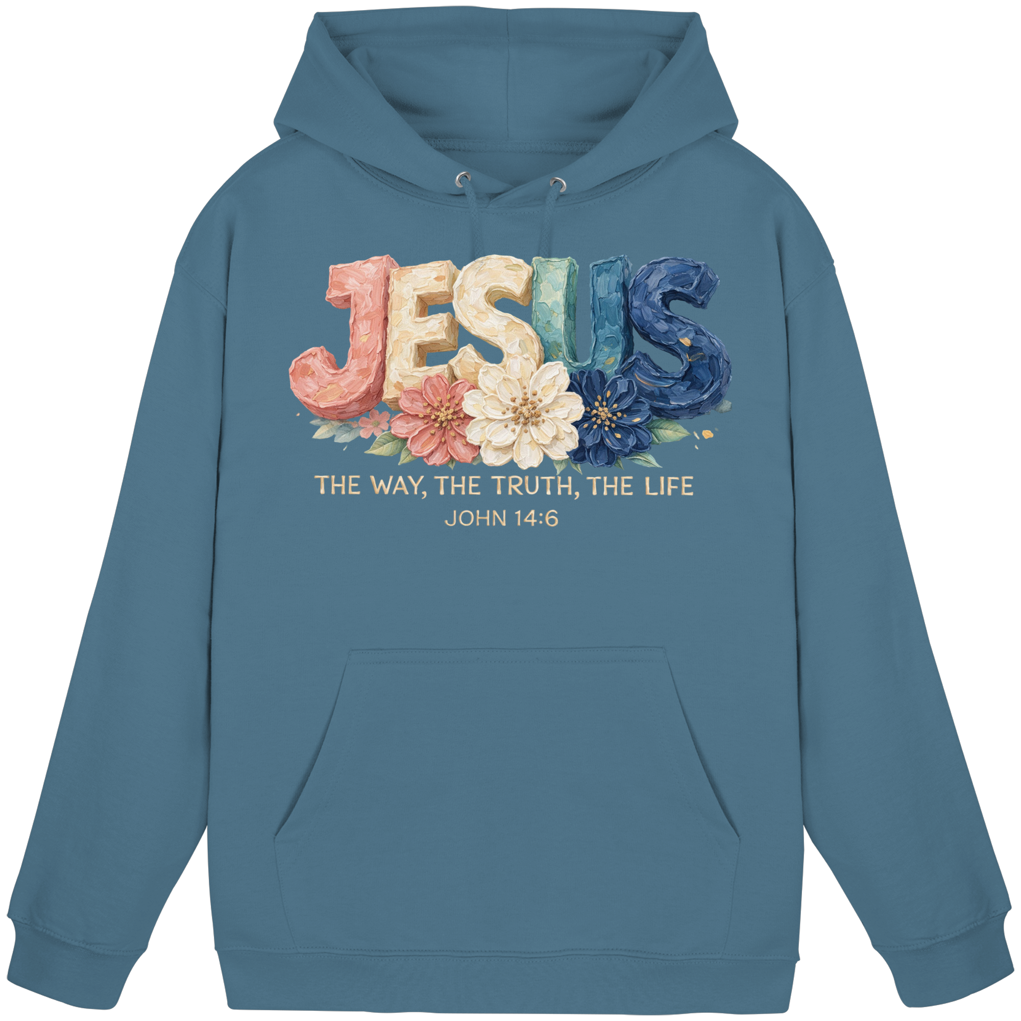 JESUS THE WAY THE TRUTH THE LIFE - Basic Unisex Hoodie