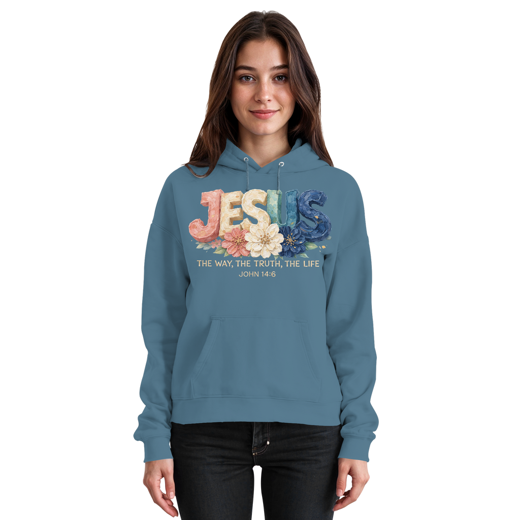 JESUS THE WAY THE TRUTH THE LIFE - Basic Unisex Hoodie