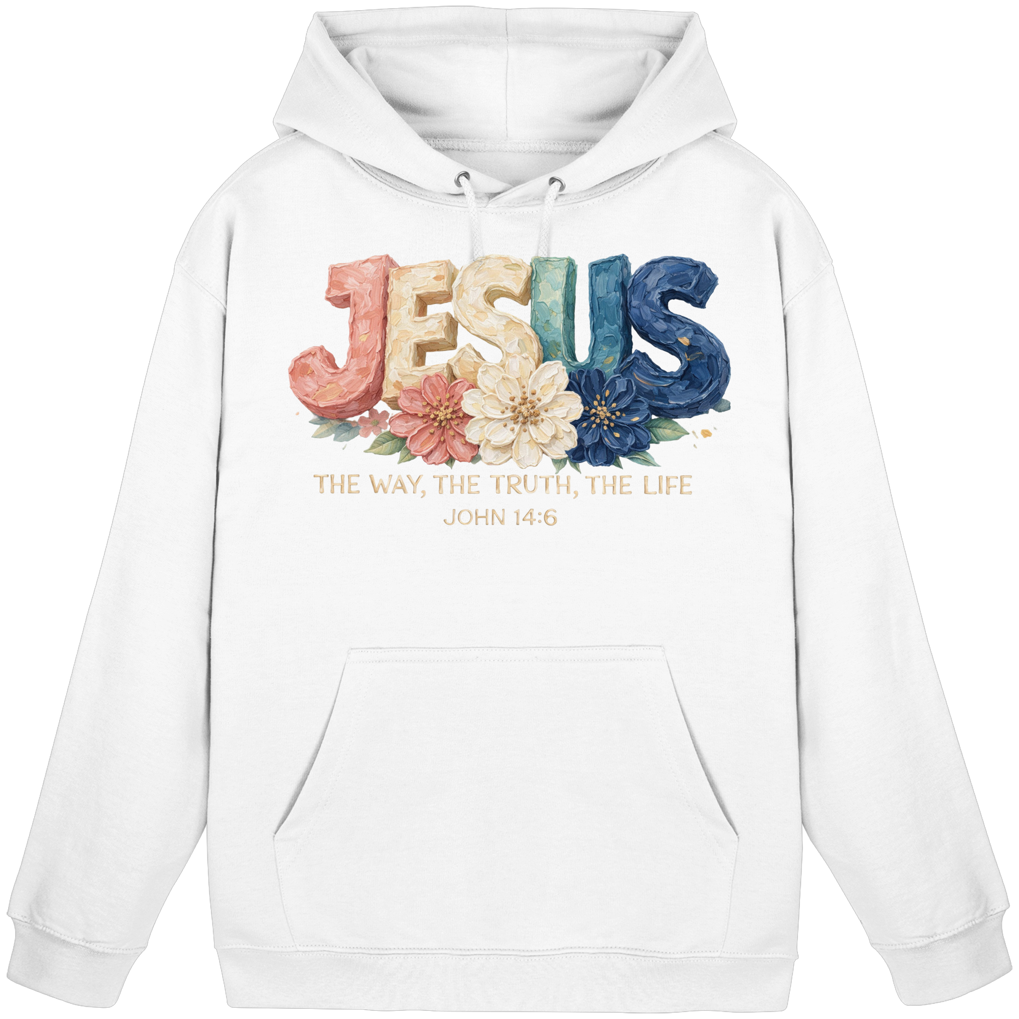JESUS THE WAY THE TRUTH THE LIFE - Basic Unisex Hoodie