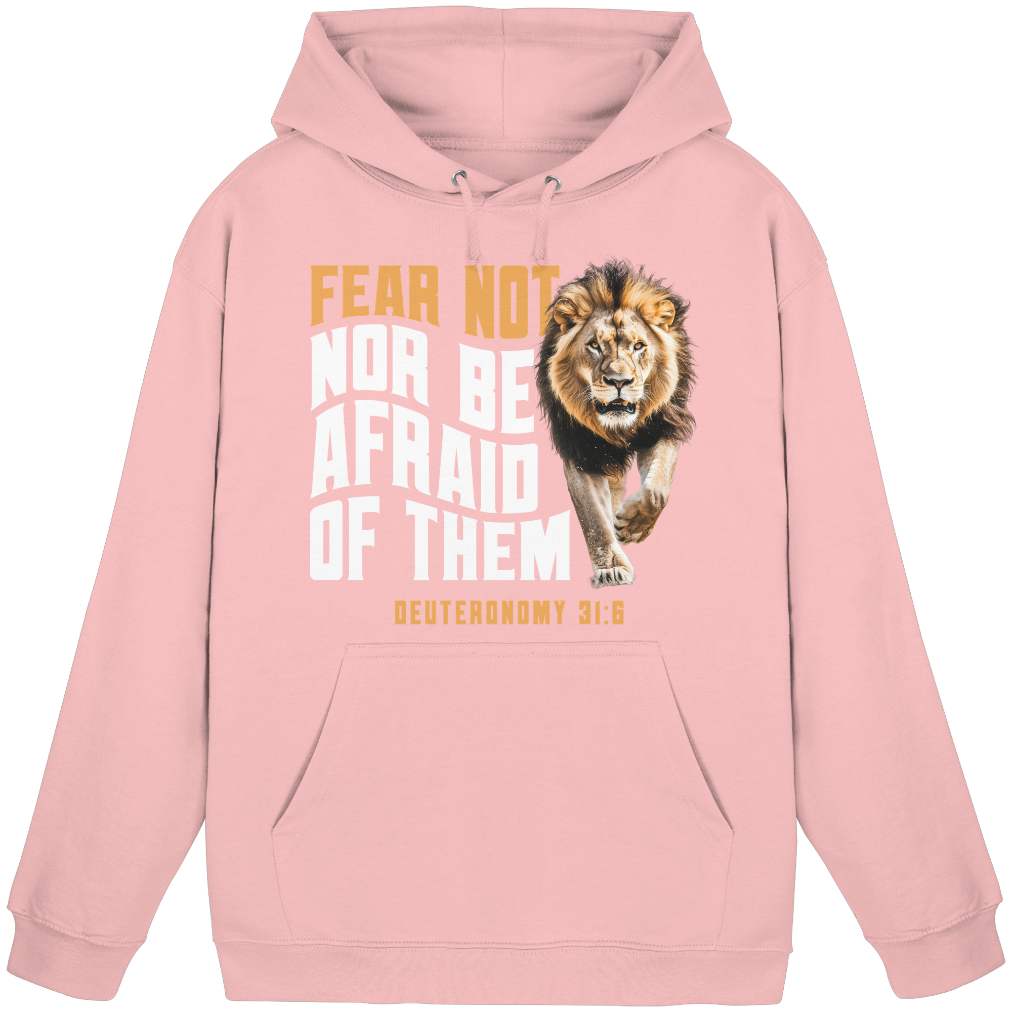 FEAR NOT NOR BE AFRAID OF THEM - Basic Unisex Hoodie